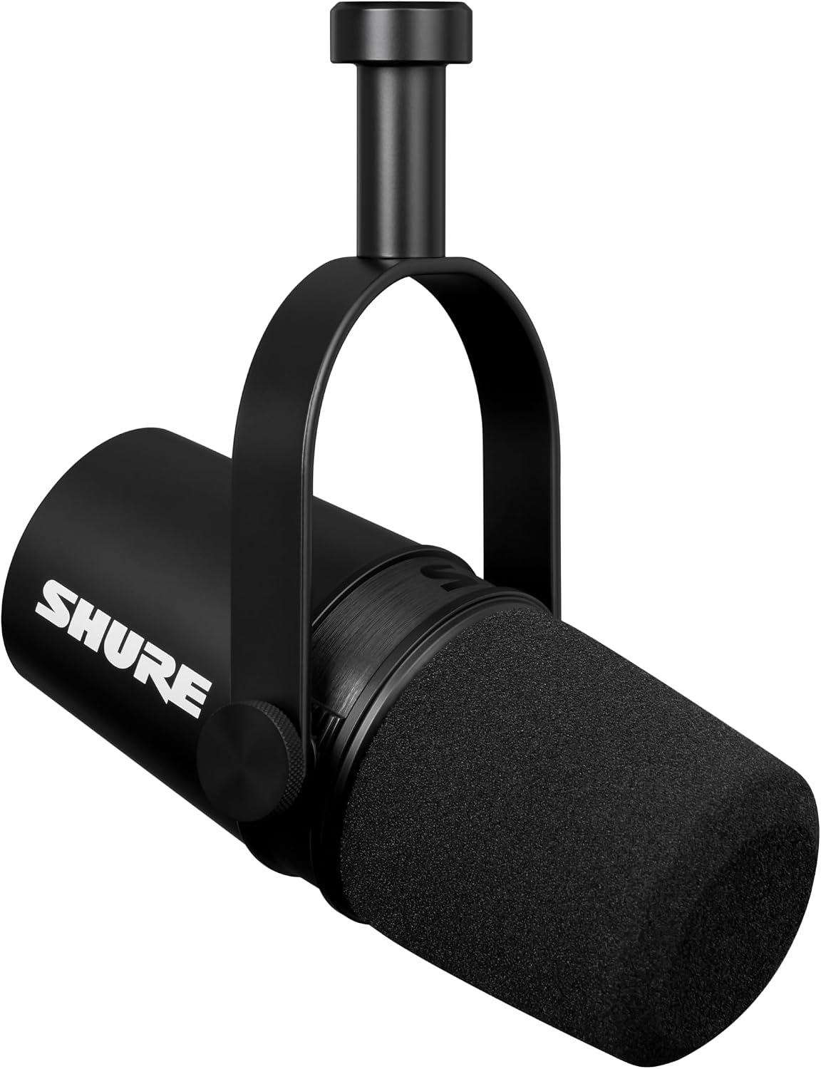 MICRÓFONO DINÁMICO SHURE MV7X XLR PARA PODCAST Y GRABACIÓN NEGRO - 1