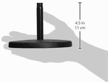 TRÍPODE PARA MICRÓFONO ONSTAGE DS7100B ESCRITORIO NEGRO - 2