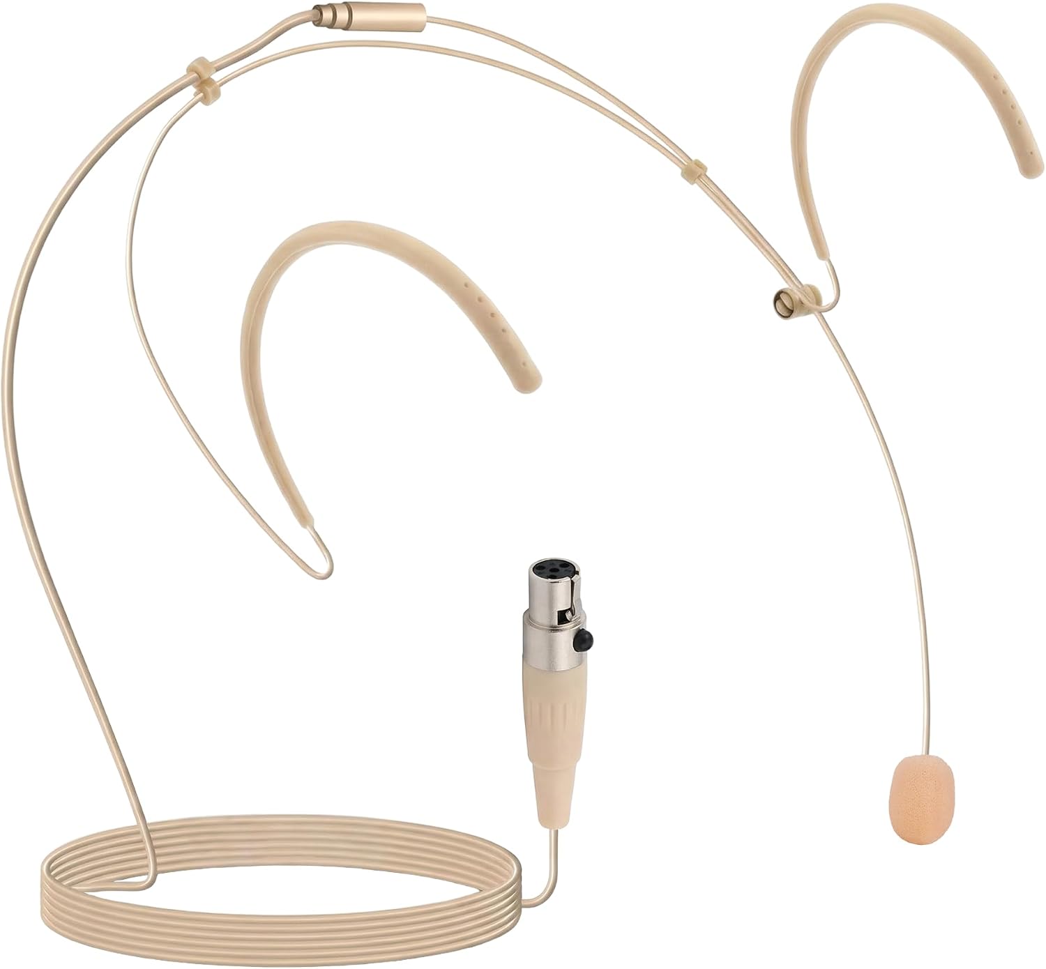 MICRÓFONO DE DIADEMA PROFESIONAL PYLE PRO PMHMS20 BEIGE - 1