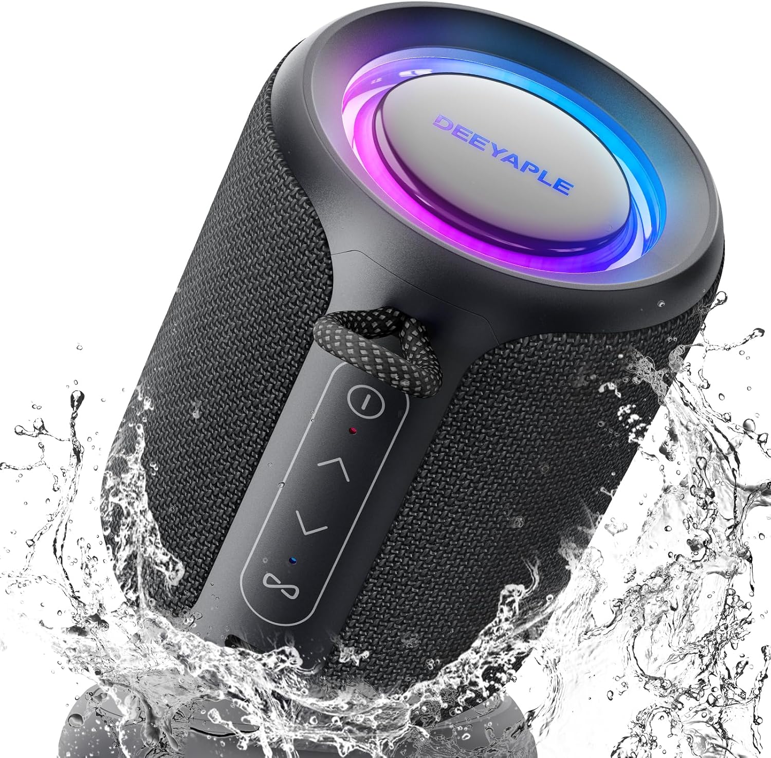 PARLANTE BLUETOOTH PORTÁTIL DEEYAPLE P1S 15W IP67 NEGRO - 1