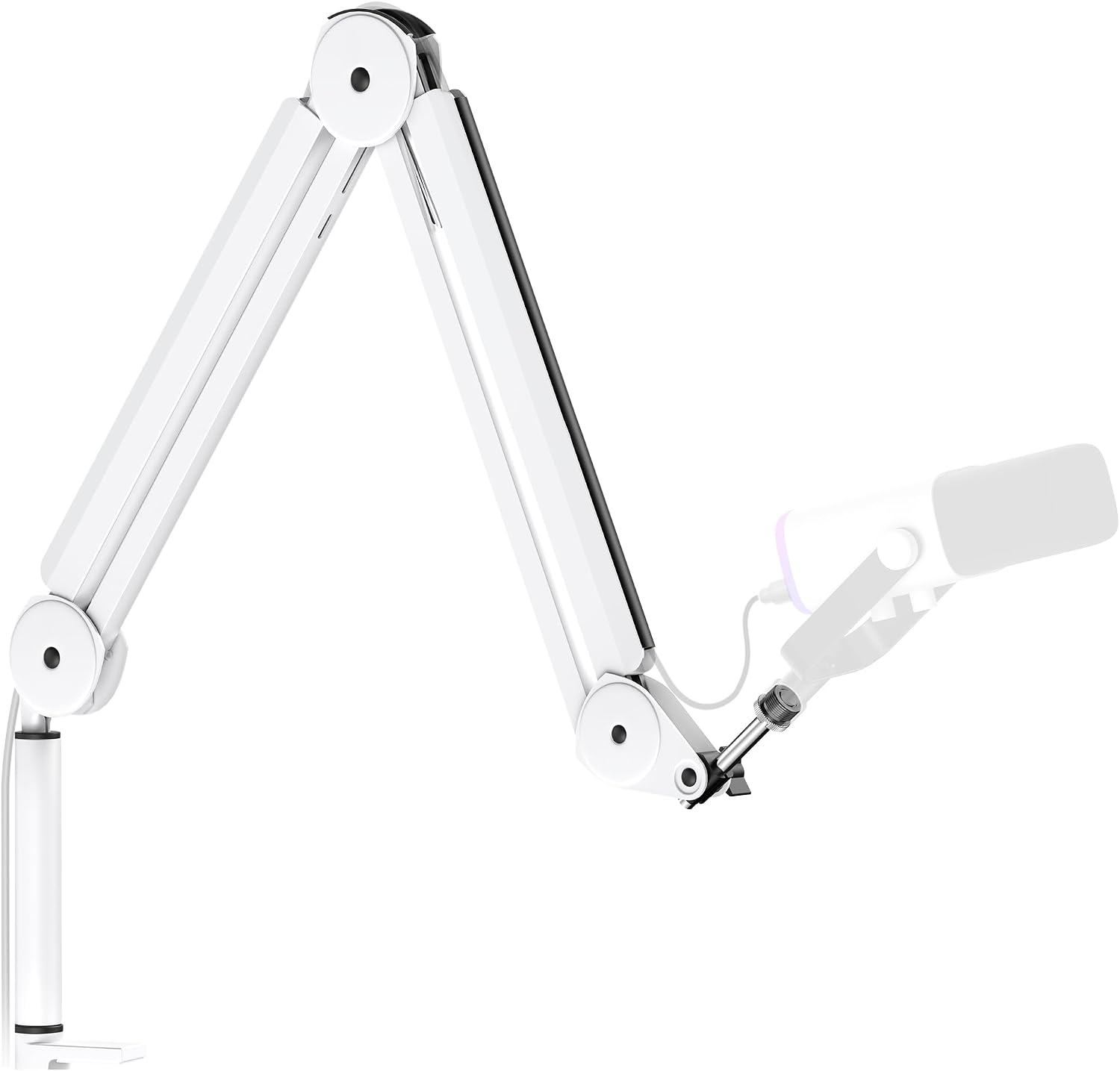 BRAZO SOPORTE PARA MICRÓFONO INNOGEAR BLANCO CON GESTIÓN DE CABLES - 1