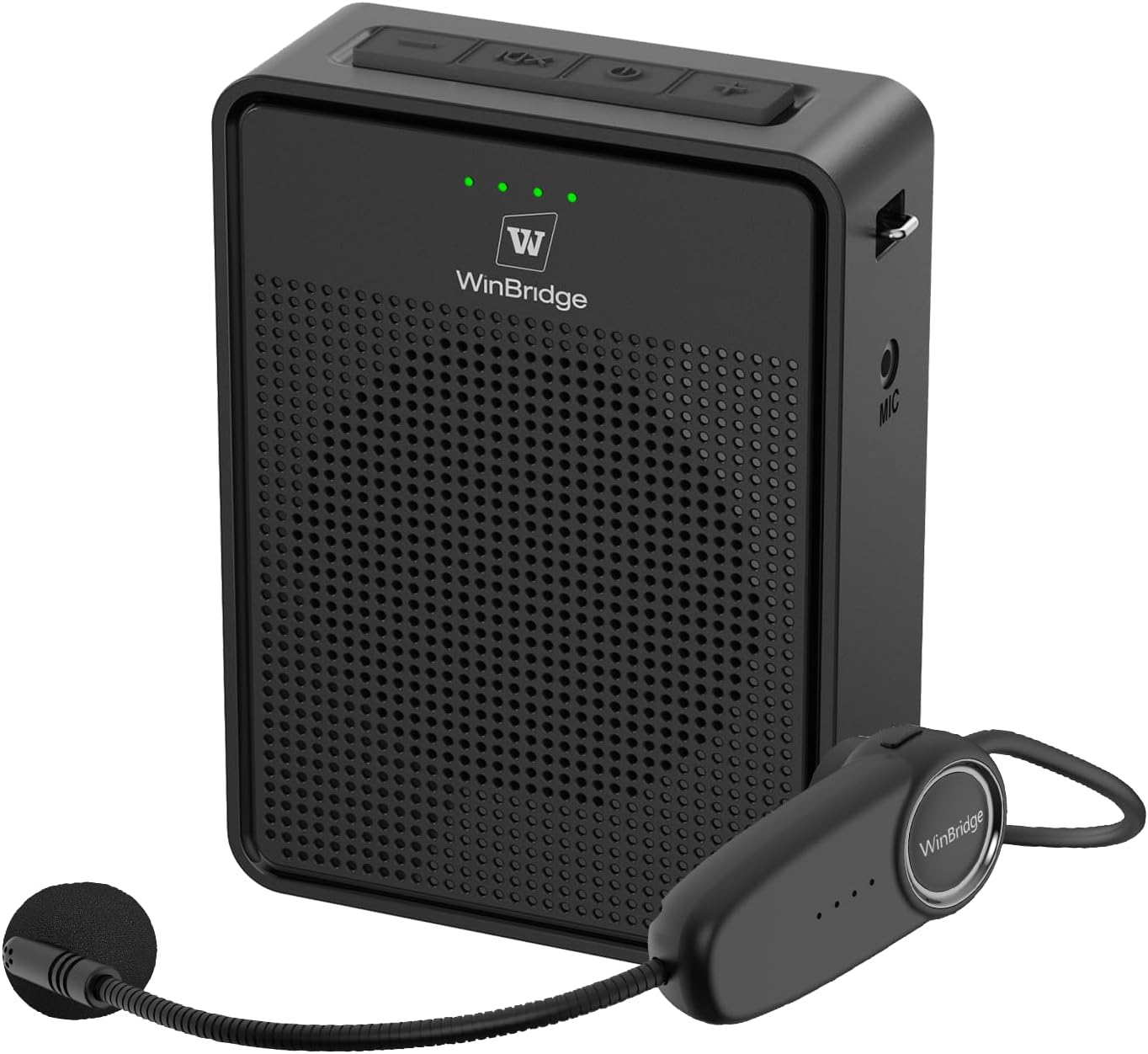 AMPLIFICADOR DE VOZ INALÁMBRICO RESPONSEBRIDGE B002 CON MICRÓFONO HEADSET PORTÁTIL - 1