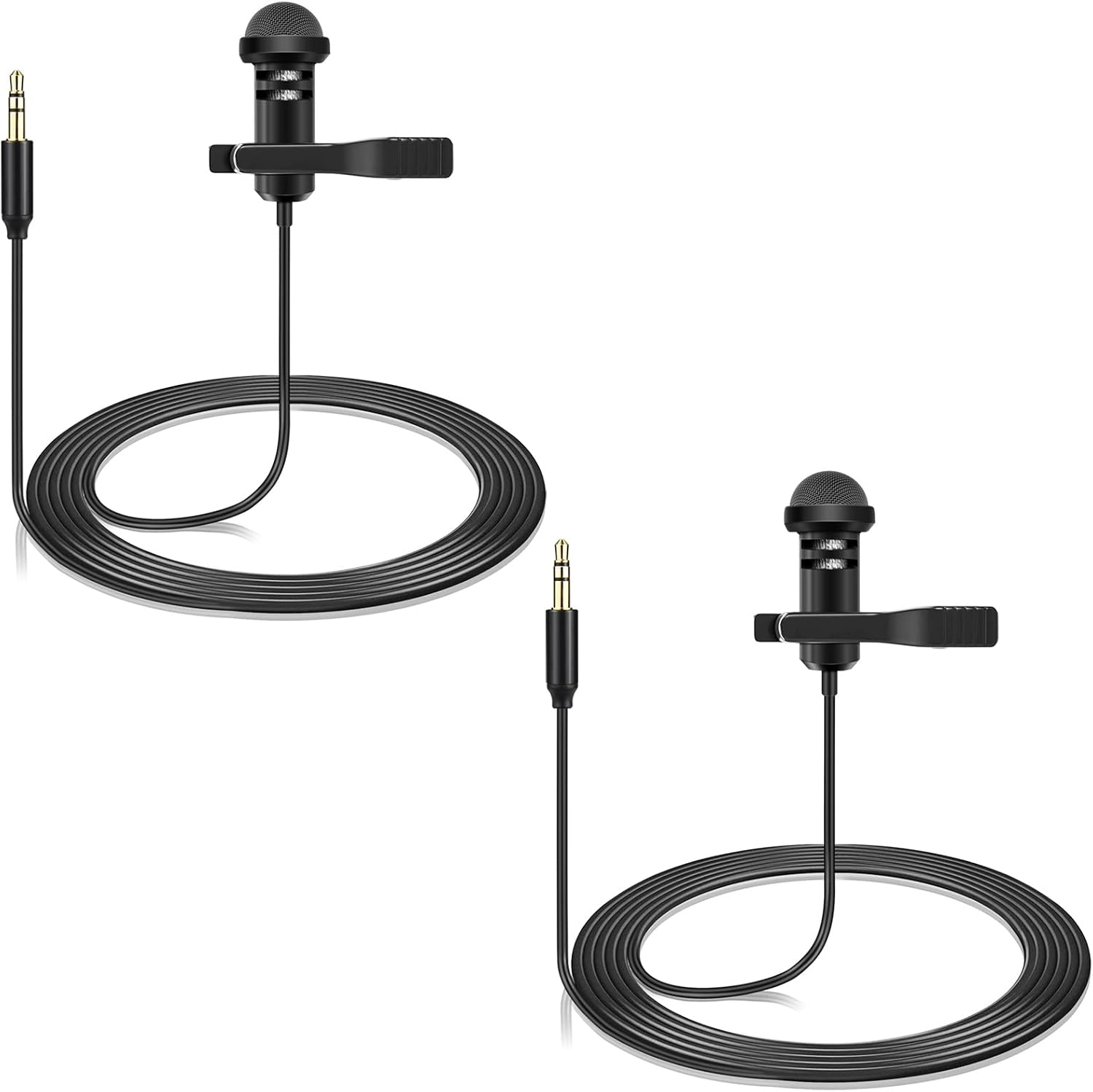 MICRÓFONO LAVALIER WEISHAN 2 UNIDADES PARA DJI MIC 2 Y RODE WIRELESS PRO - 1