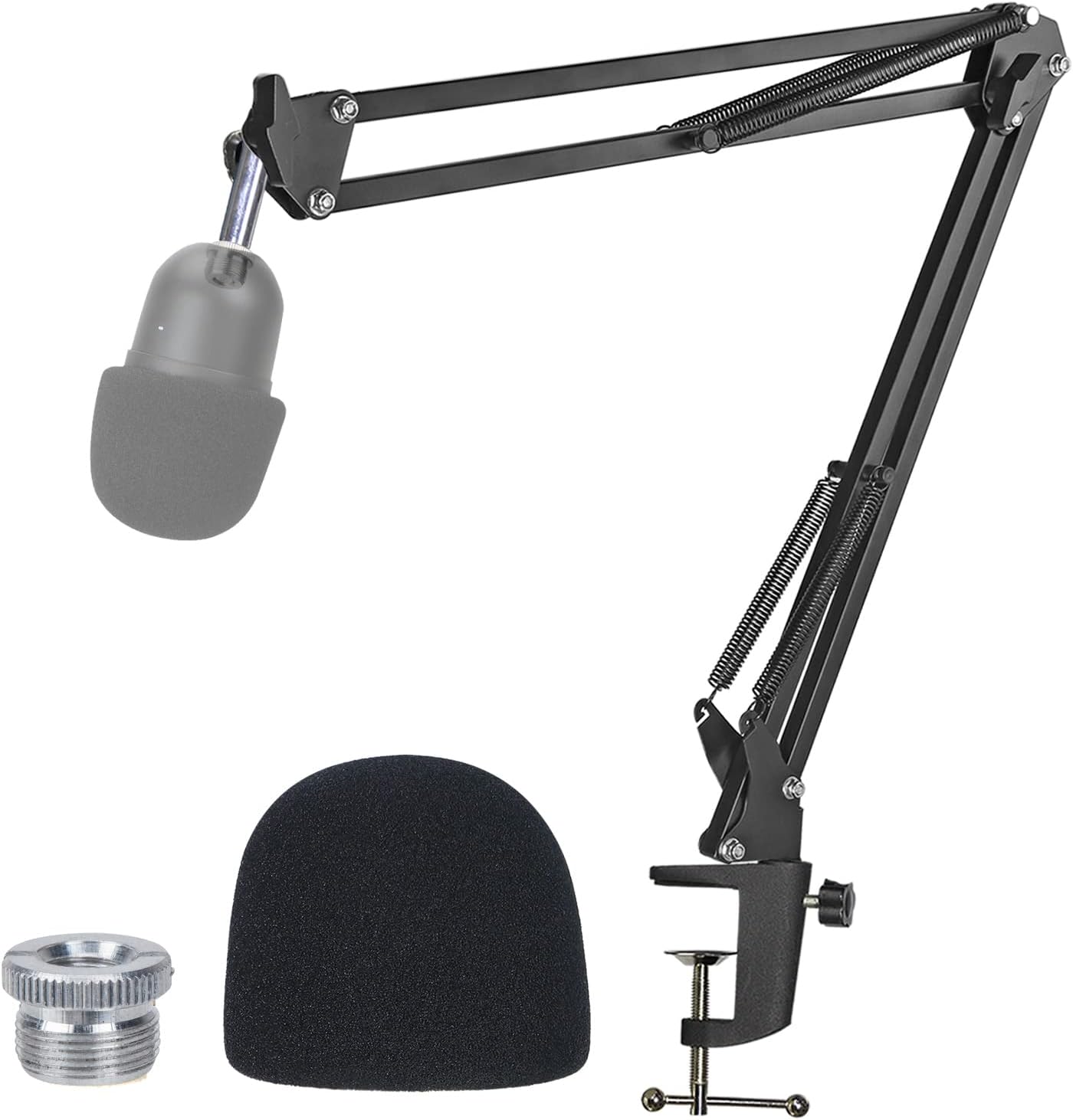 MICRÓFONO SOPORTE BOOM RAZER SEIREN MINI CON FILTRO ANTIPOP BLANCO - 1