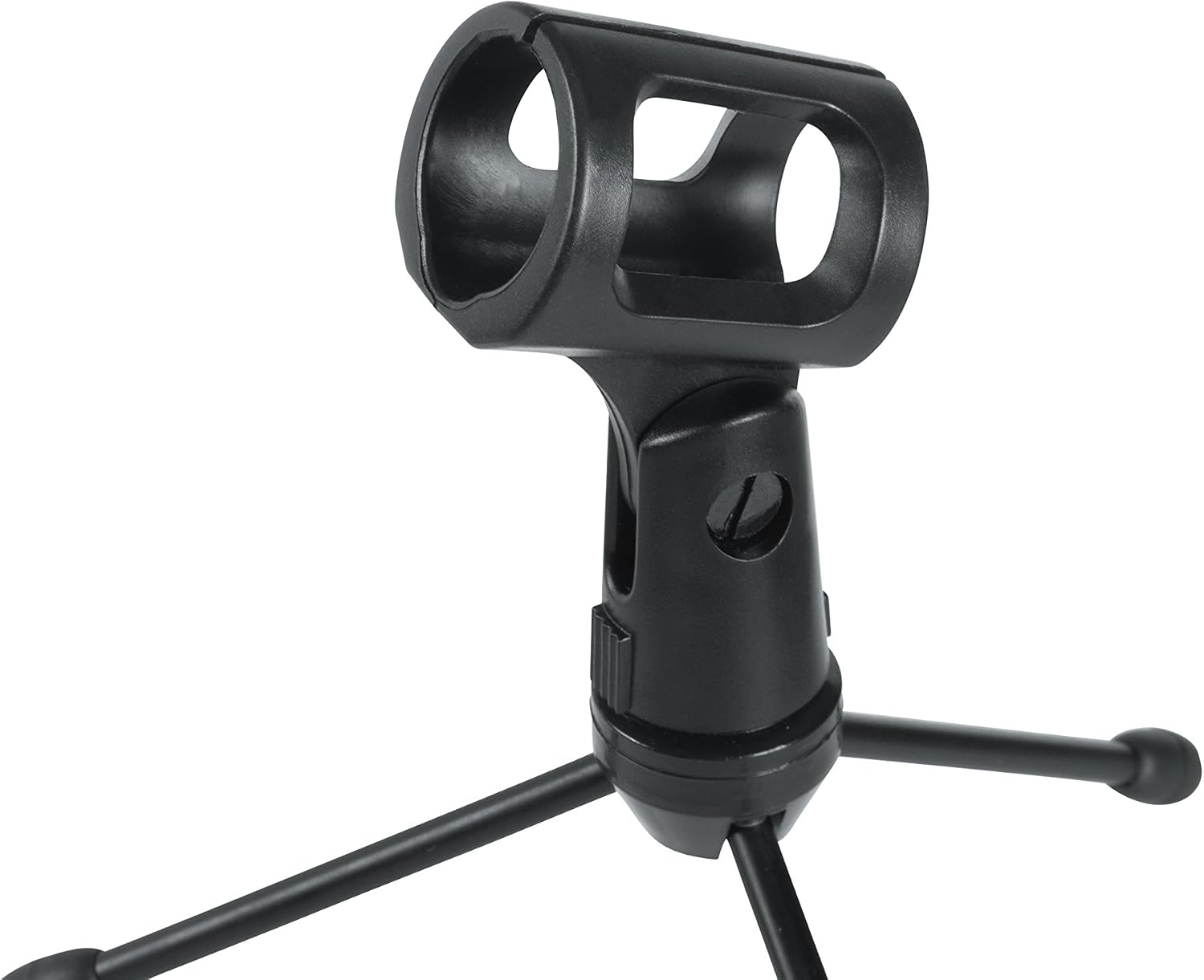 TRÍPODE MINI PARA MICRÓFONO DE ESCRITORIO GATOR FRAMEWORKS CON CLIP PARA MICRÓFONOS INALÁMBRICOS - 2