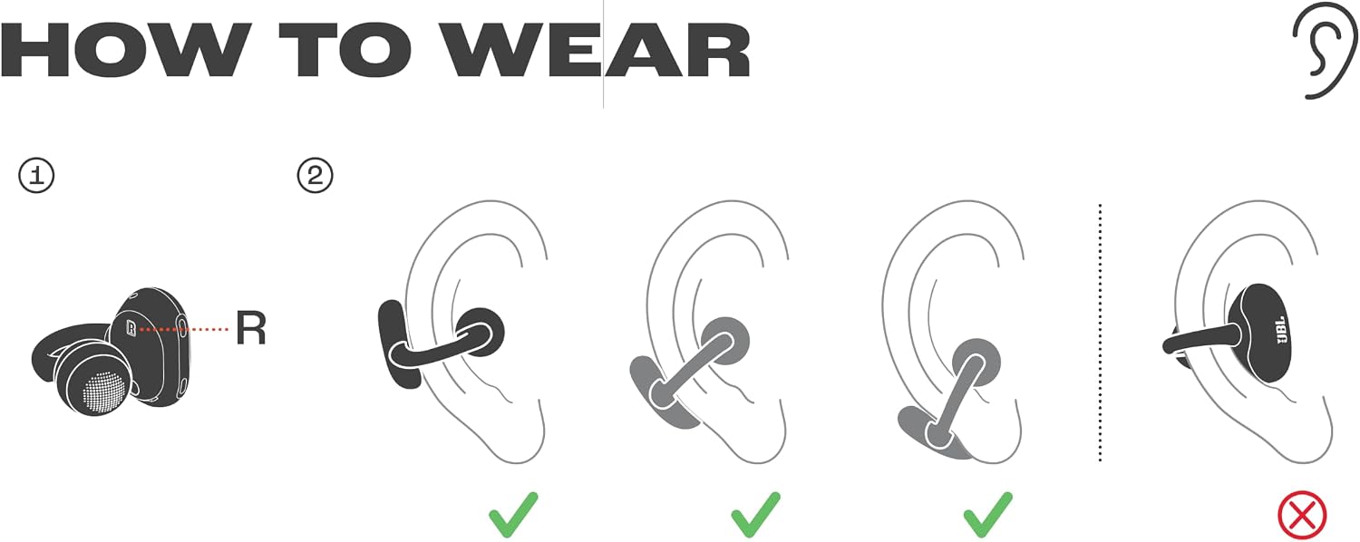 AUDÍFONOS JBL SOUNDGEAR CLIPS ABIERTOS AZUL - 4