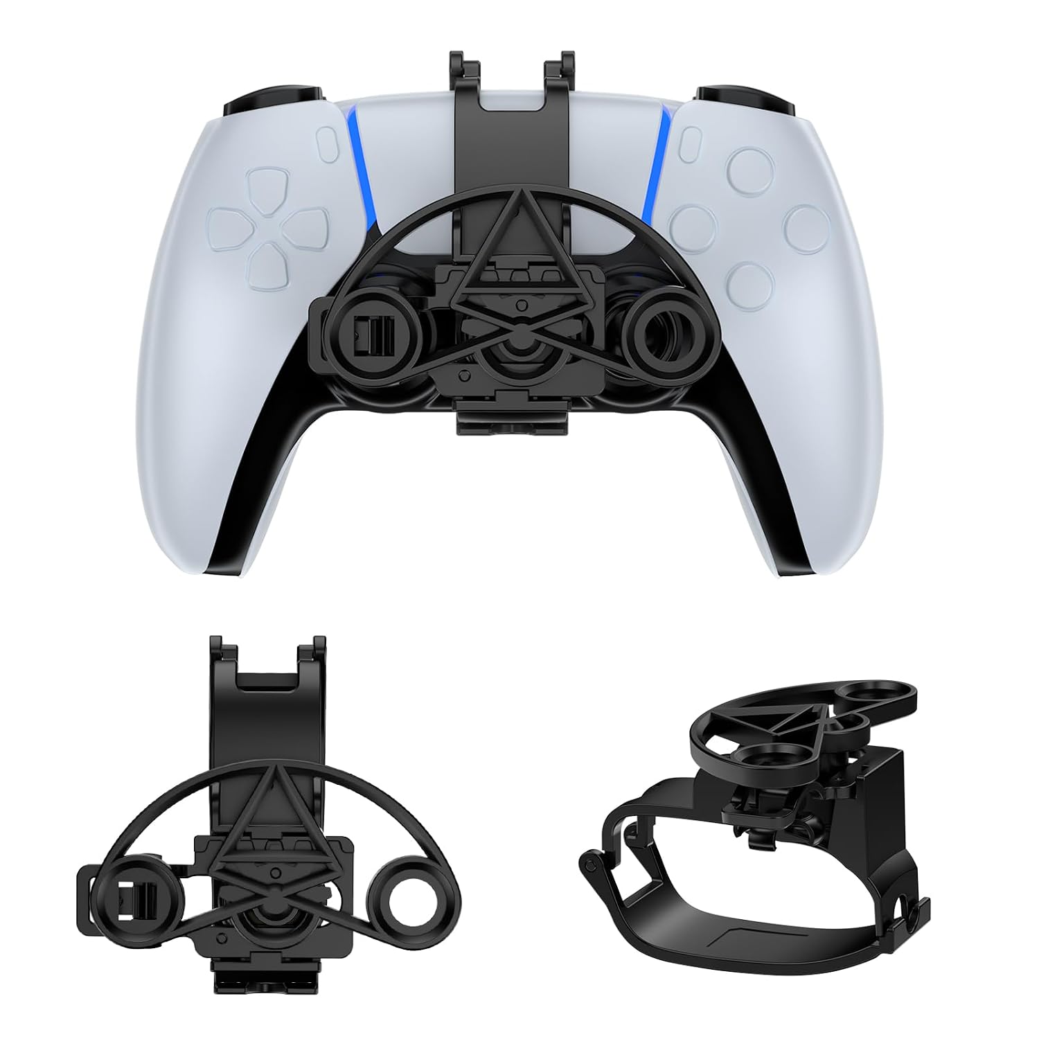 VOLANTE MINI RACING TXW PARA CONTROL PS5 NEGRO - 1