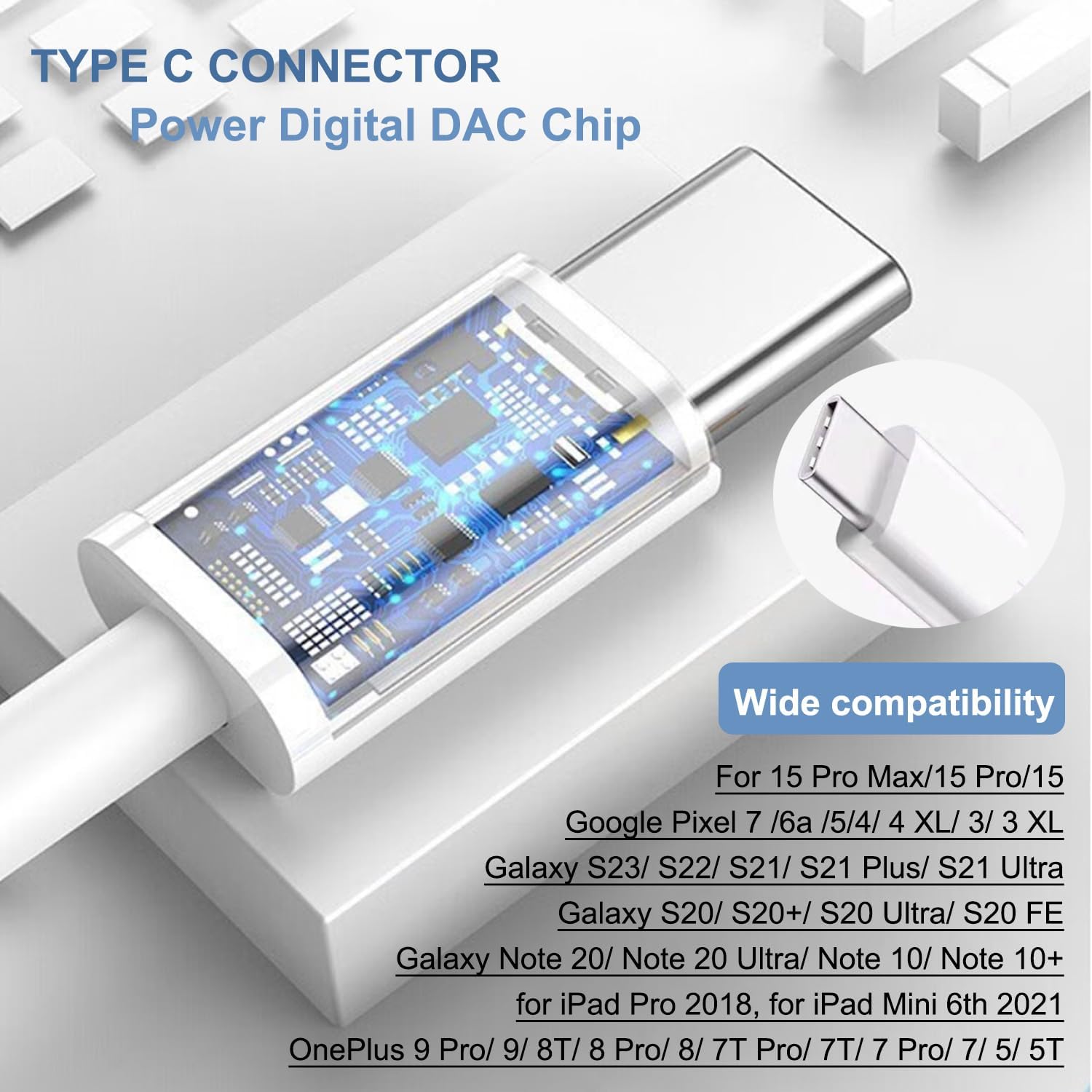 AUDÍFONOS USB C CIANYYEE PARA IPHONE 17/16/15 PRO MAX PLUS CON MICRÓFONO - 4