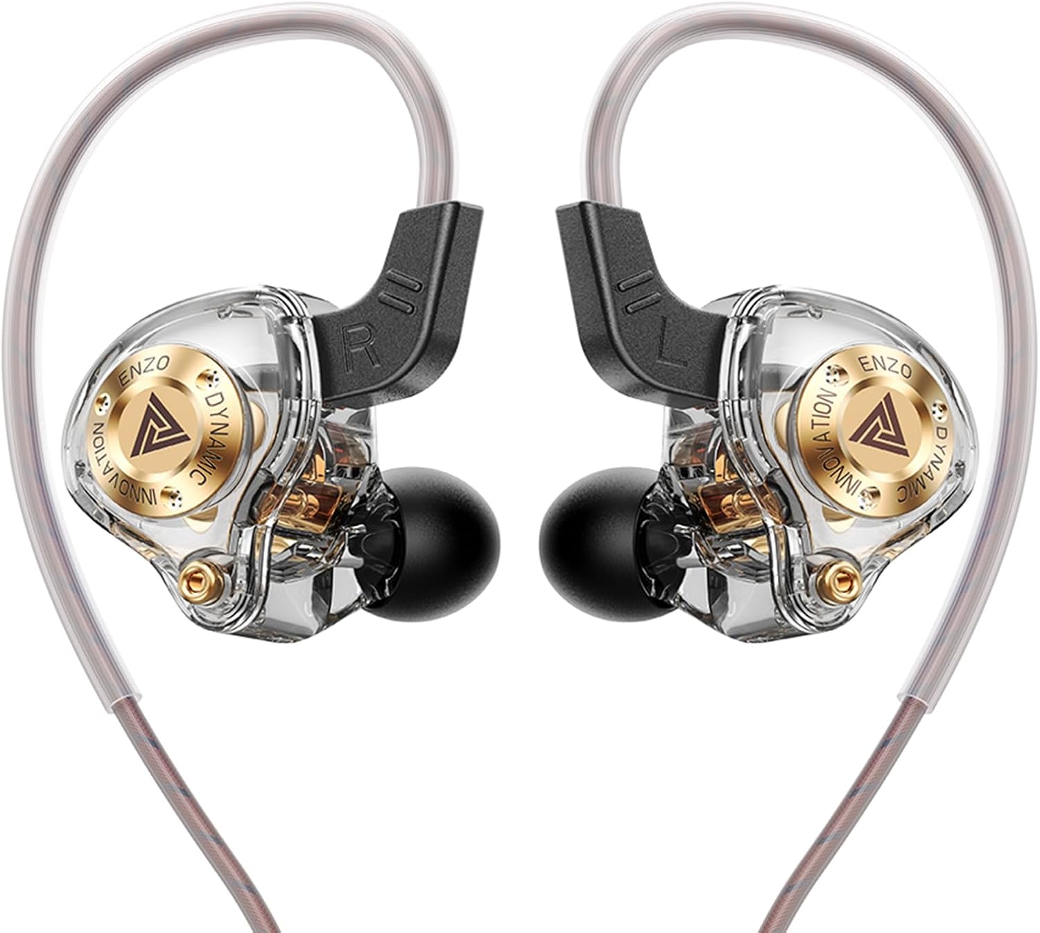 AUDÍFONOS GAMING PILUYAA QKZ ENZO IN EAR USB C GRIS - 1