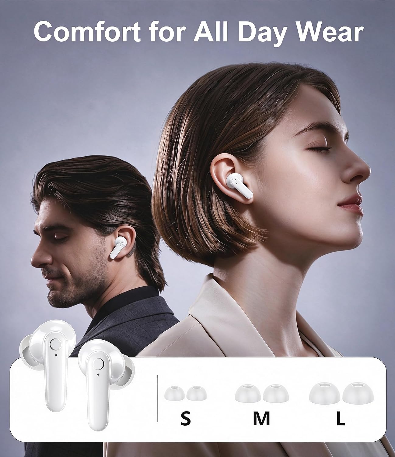AUDÍFONOS INALÁMBRICOS MOZOTER N9I BLUETOOTH 5.4 TRUE WIRELESS - 5