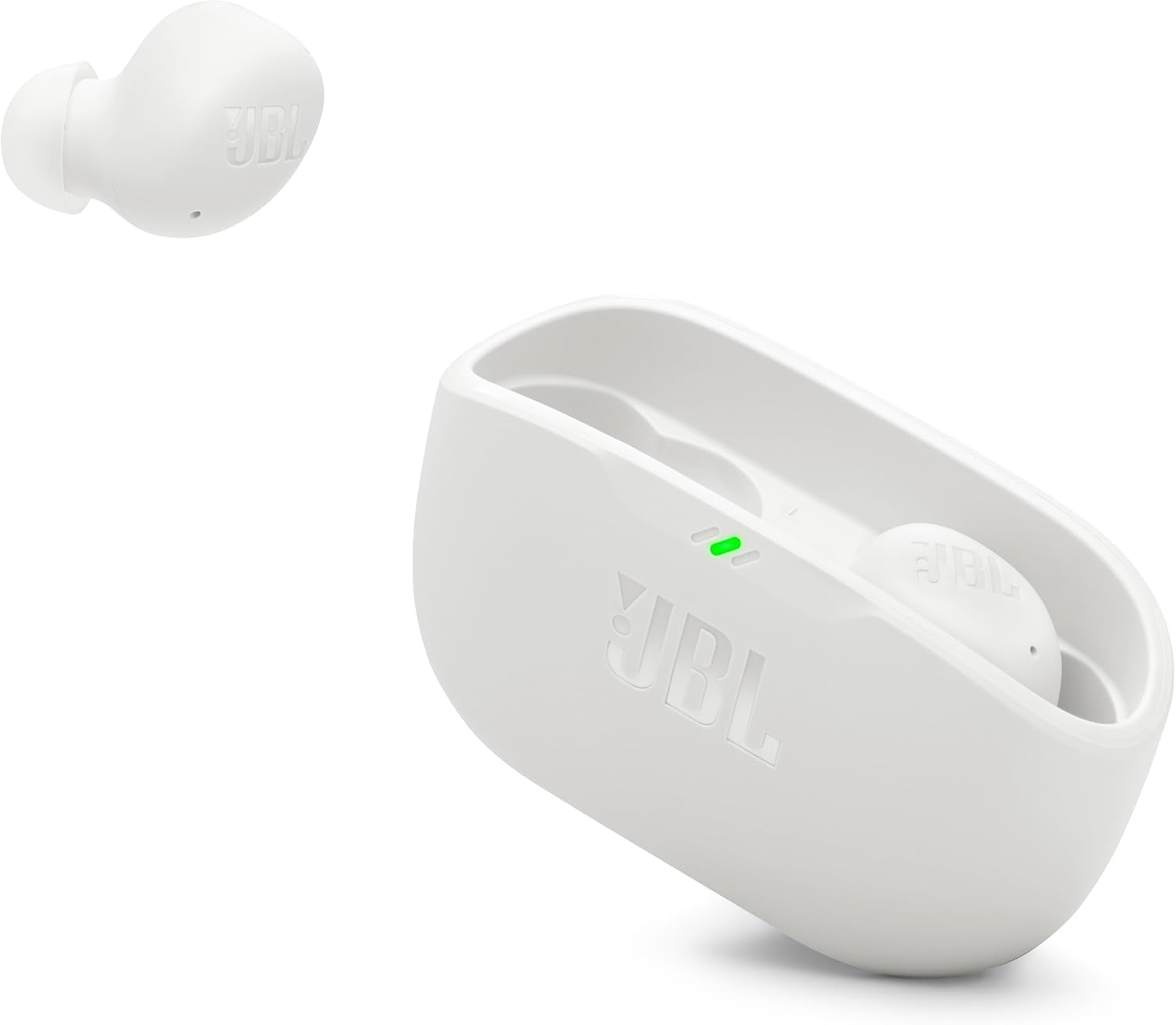 AUDÍFONOS JBL VIBE BUDS 2 TRUE WIRELESS CON CANCELACIÓN DE RUIDO BLANCO - 1
