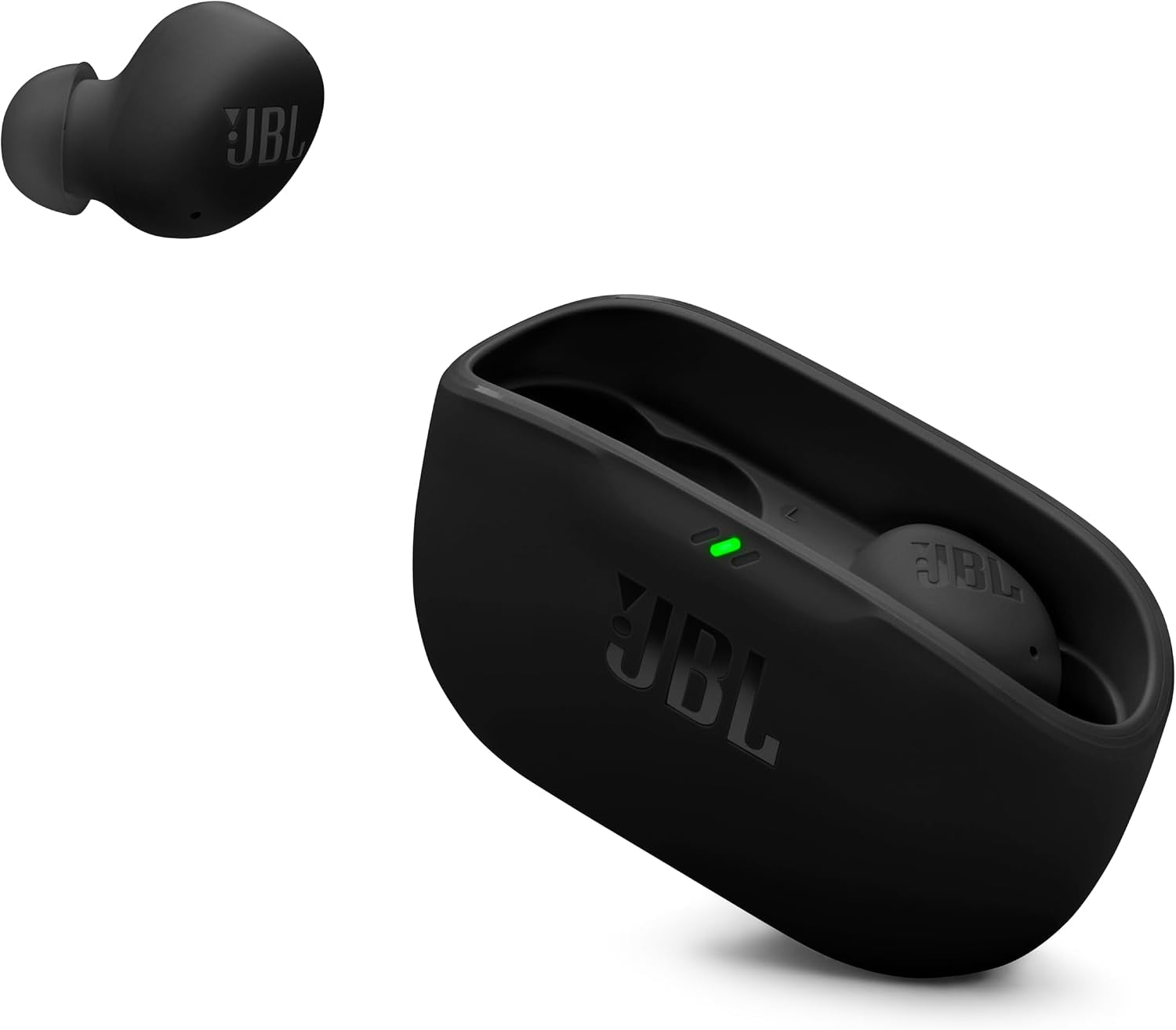 AUDÍFONOS JBL VIBE BUDS 2 TRUE WIRELESS CON CANCELACIÓN DE RUIDO NEGRO - 1