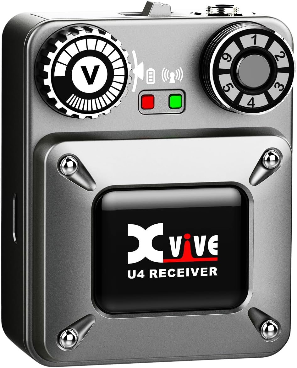 RECEPTOR XVIVE U4R SISTEMA INALÁMBRICO DE MONITOREO IN-EAR PARA ESTUDIO Y PRESENTACIONES - 1