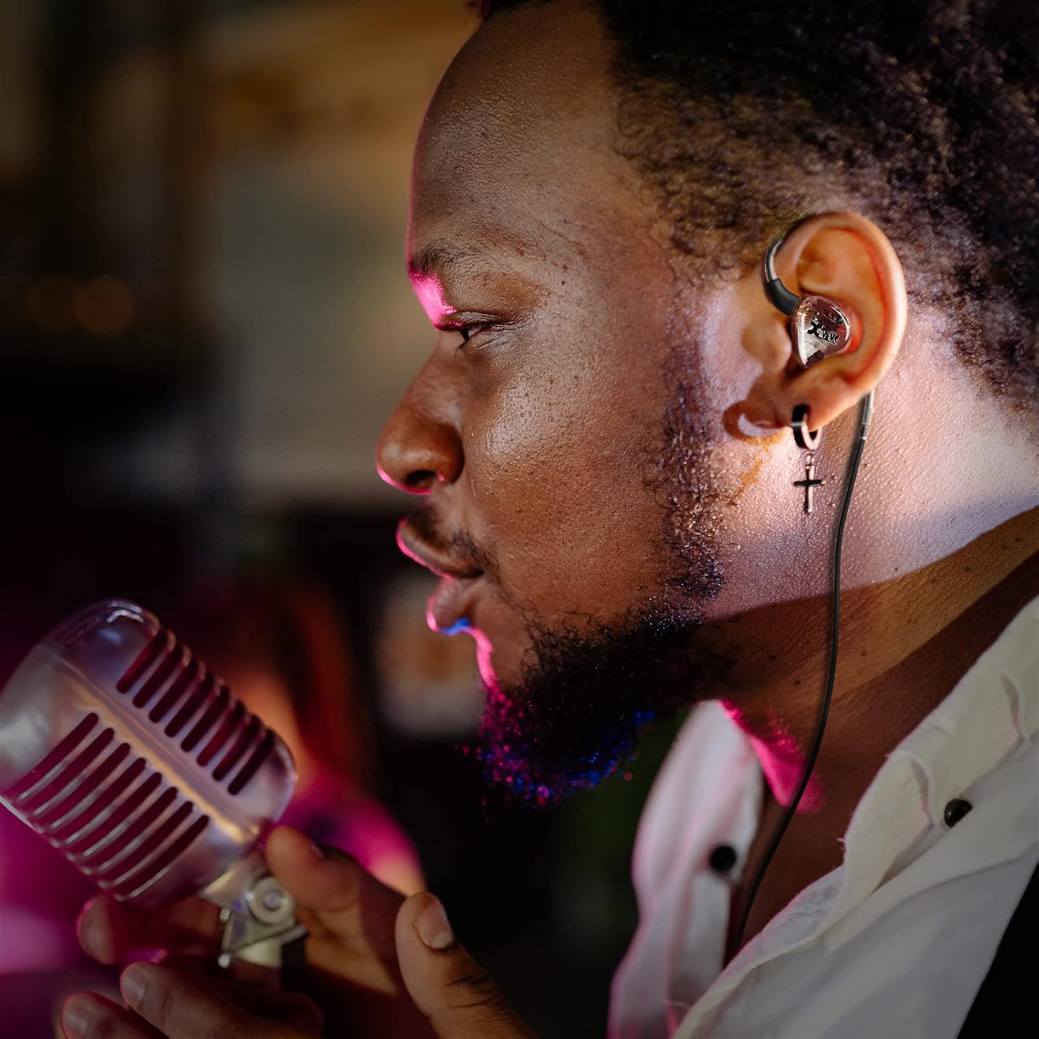AURICULARES IN-EAR MONITOR XVIVE T9 DUAL KNOWLES BA DRIVERS - 5