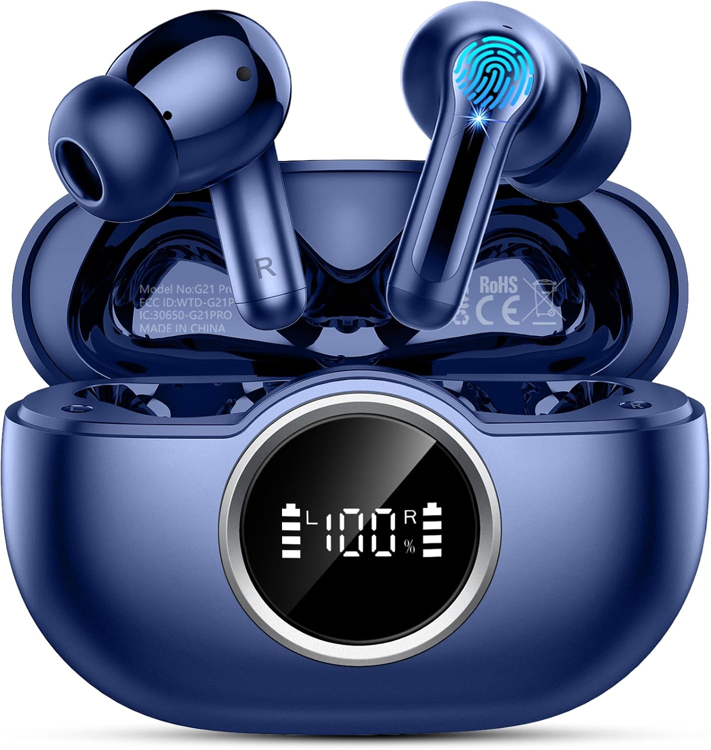 AUDÍFONOS BLUETOOTH 5.4 RINSMOLA G21PRO TRUE WIRELESS 48 HORAS - 1