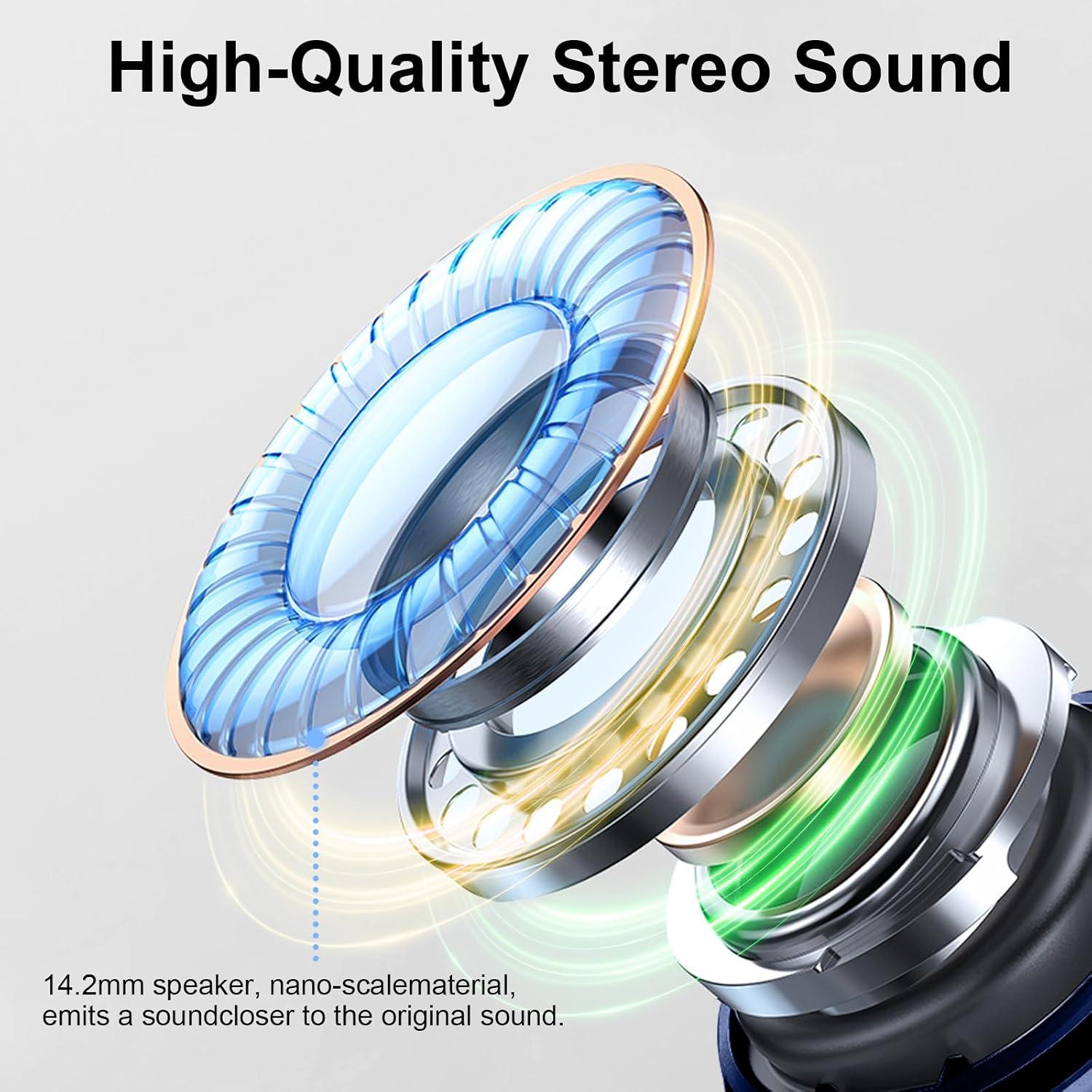 AUDÍFONOS BLUETOOTH 5.4 RINSMOLA G21PRO TRUE WIRELESS 48 HORAS - 3