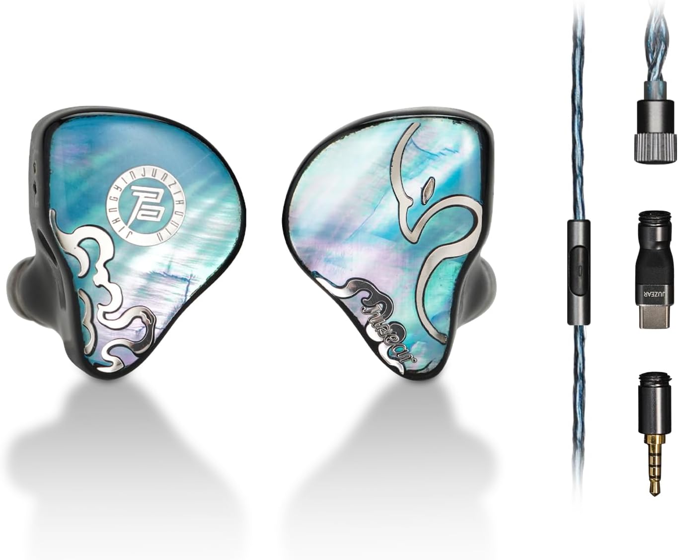 AUDÍFONOS GAMING IN-EAR HIFIGO JUZEAR DEFIANT GAMEFIDELITY EDITION AZUL - 1
