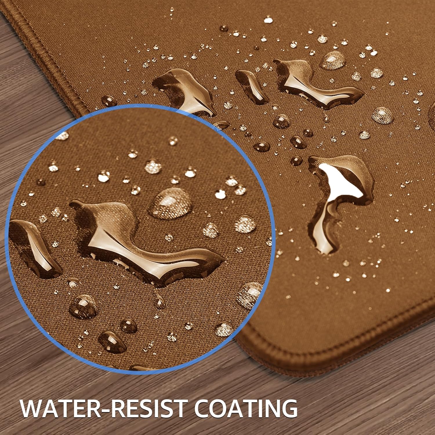 MOUSE PAD GRANDE KTRIO XXL 80 X 40 CM CAFÉ - 5