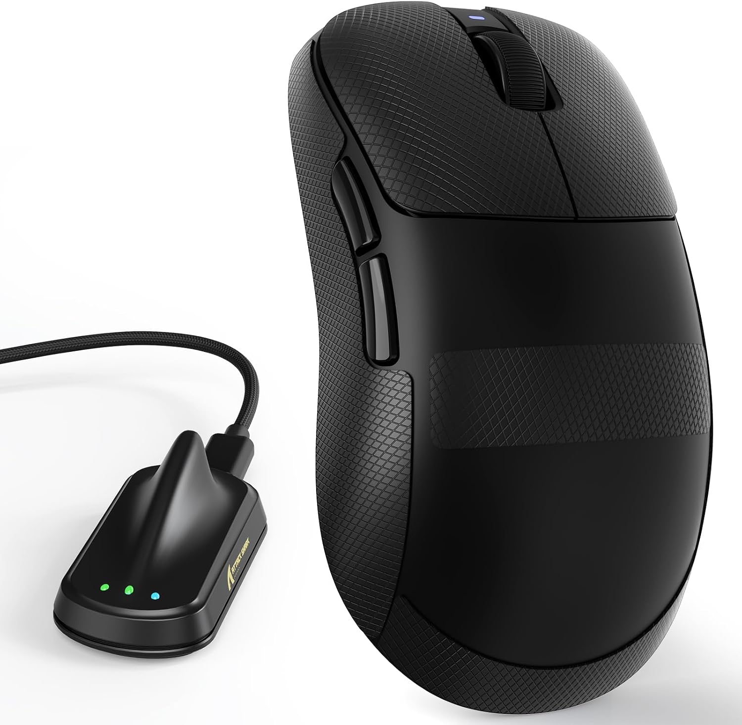 MOUSE INALÁMBRICO PARA GAMING MAMBASNAKE ATTACK SHARK V2 AIR 8K 52G NEGRO - 1