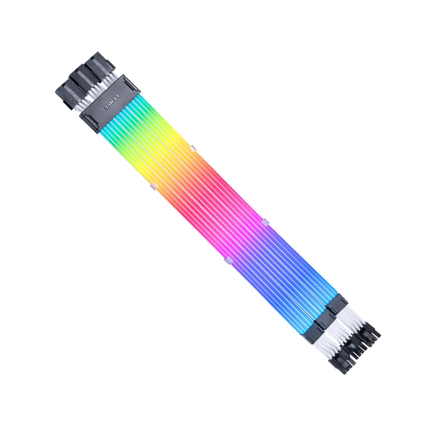 CABLE EXTENSOR DE PODER RGB PARA GPU LIAN LI STRIMER WIRELESS 3X8-PIN PW12-1W - 1