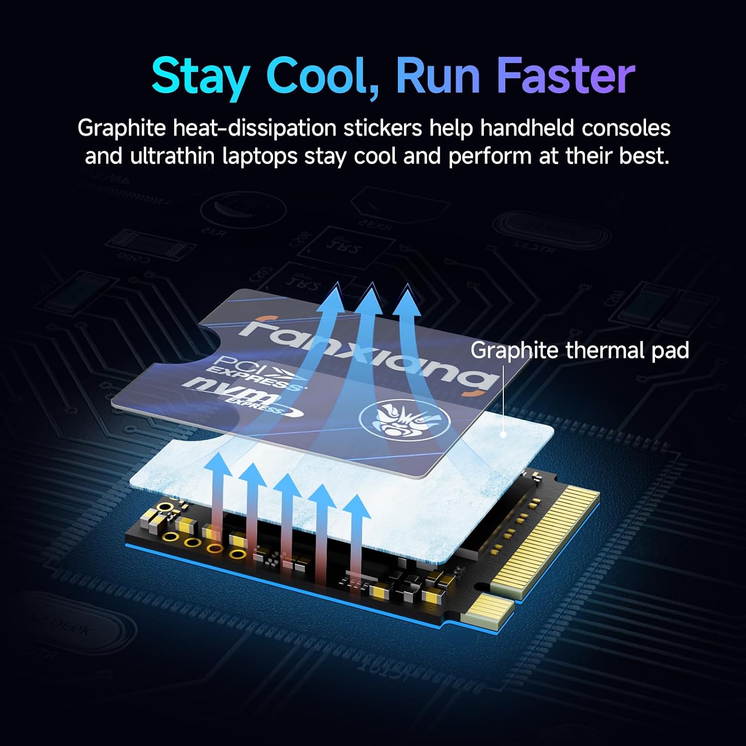 DISCO SSD M.2 2230 NVME 500GB FANXIANG S630 PCIE GEN 4X4 - 4