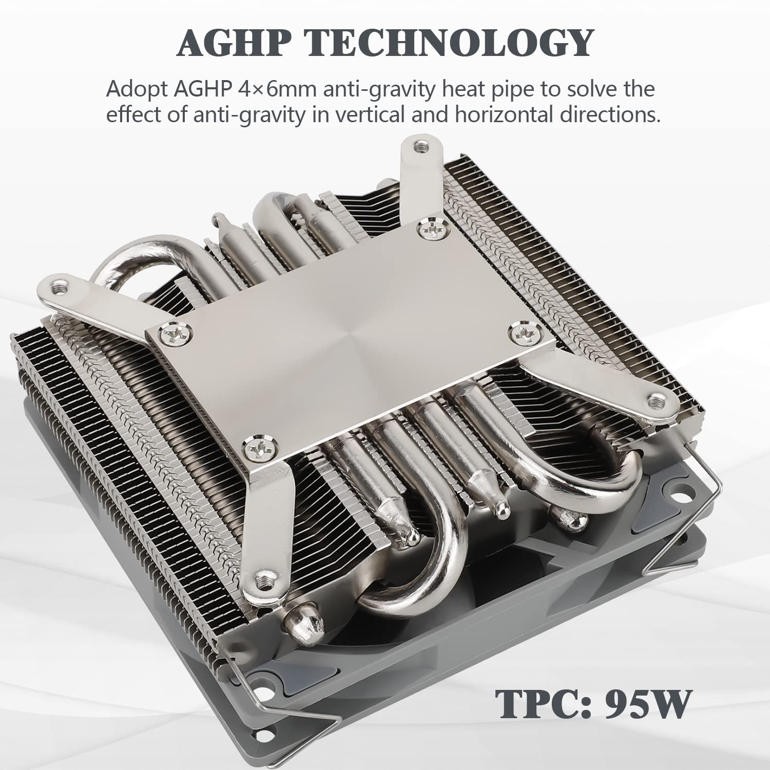 ENFRIADOR CPU THERMALRIGHT AXP90 X36 LOW PROFILE 36MM PARA AMD AM4 AM5 INTEL LGA1150 1151 1200 1700 - 2