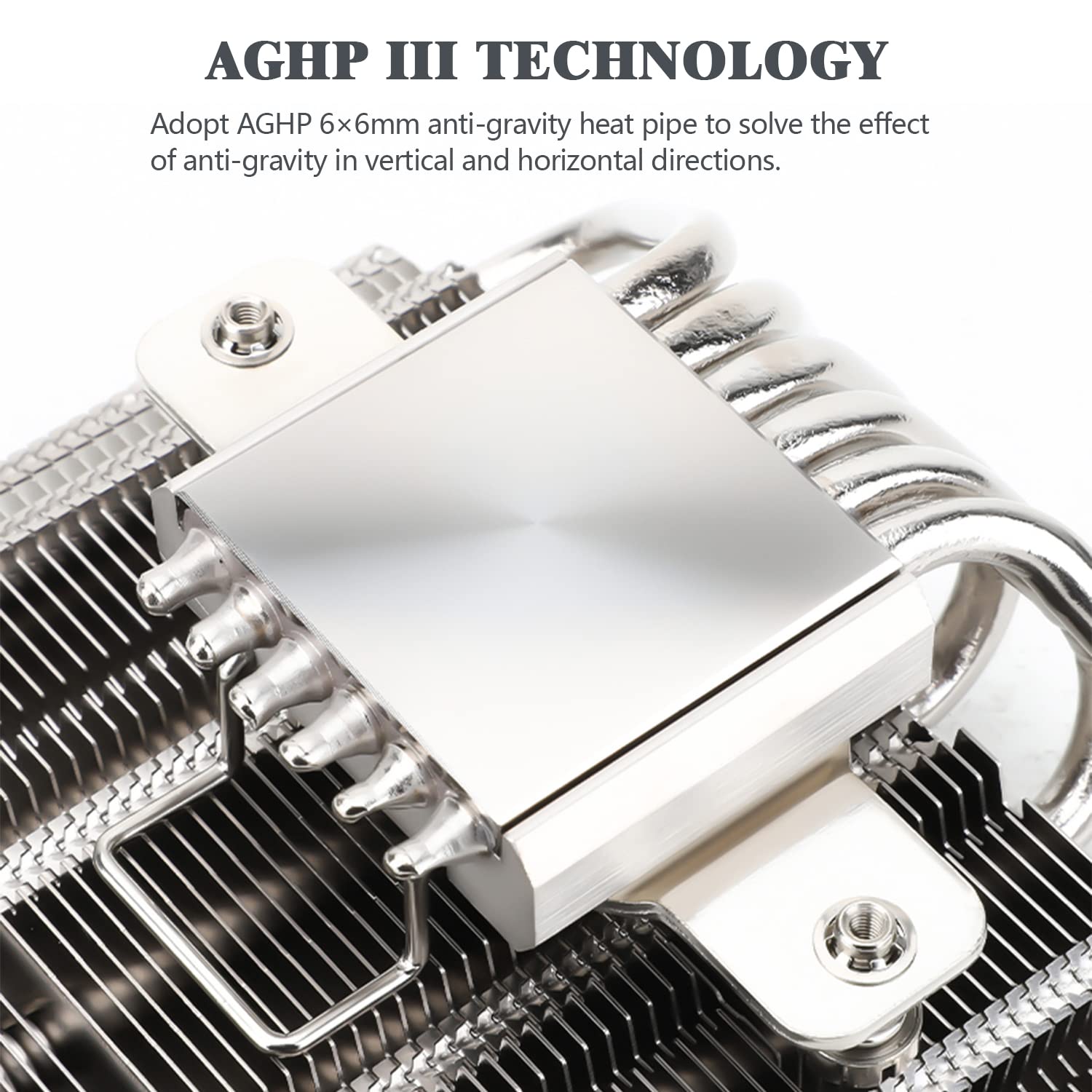 ENFRIADOR DE CPU THERMALRIGHT AXP120-X67 BAJO PERFIL CON VENTILADOR PWM 120MM Y 6 HEATPIPES - 2