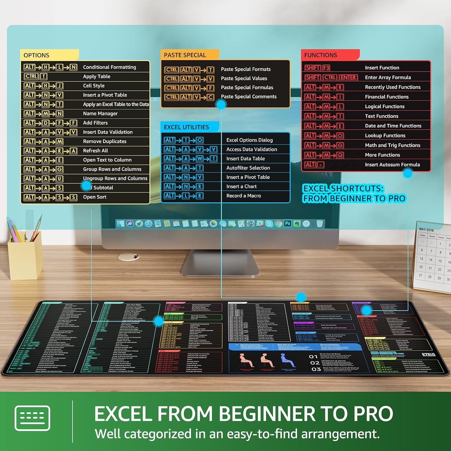 MOUSEPAD KTRIO XL 80 X 30 CM - 3