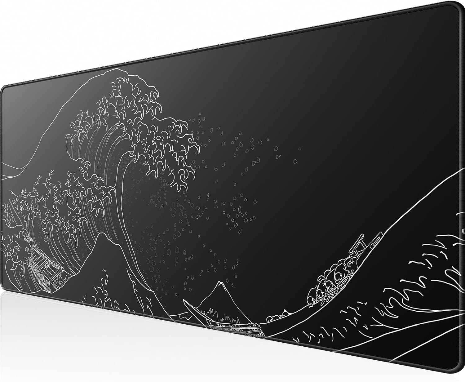 MOUSE PAD GRANDE PARA GAMING KTRIO KANAGAWA WAVE XL 80 X 30 CM - 1