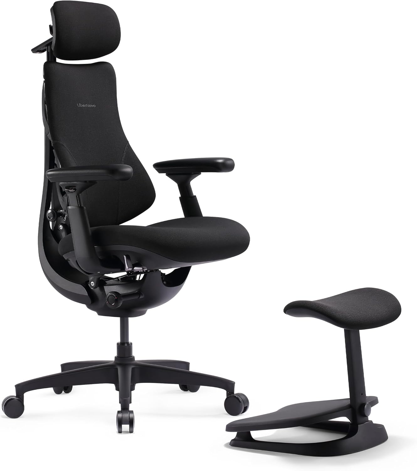 SILLA DE OFICINA LIBERNOVO OMNI SE ERGONÓMICA CON SOPORTE LUMBAR MANUAL 45 CM - 1
