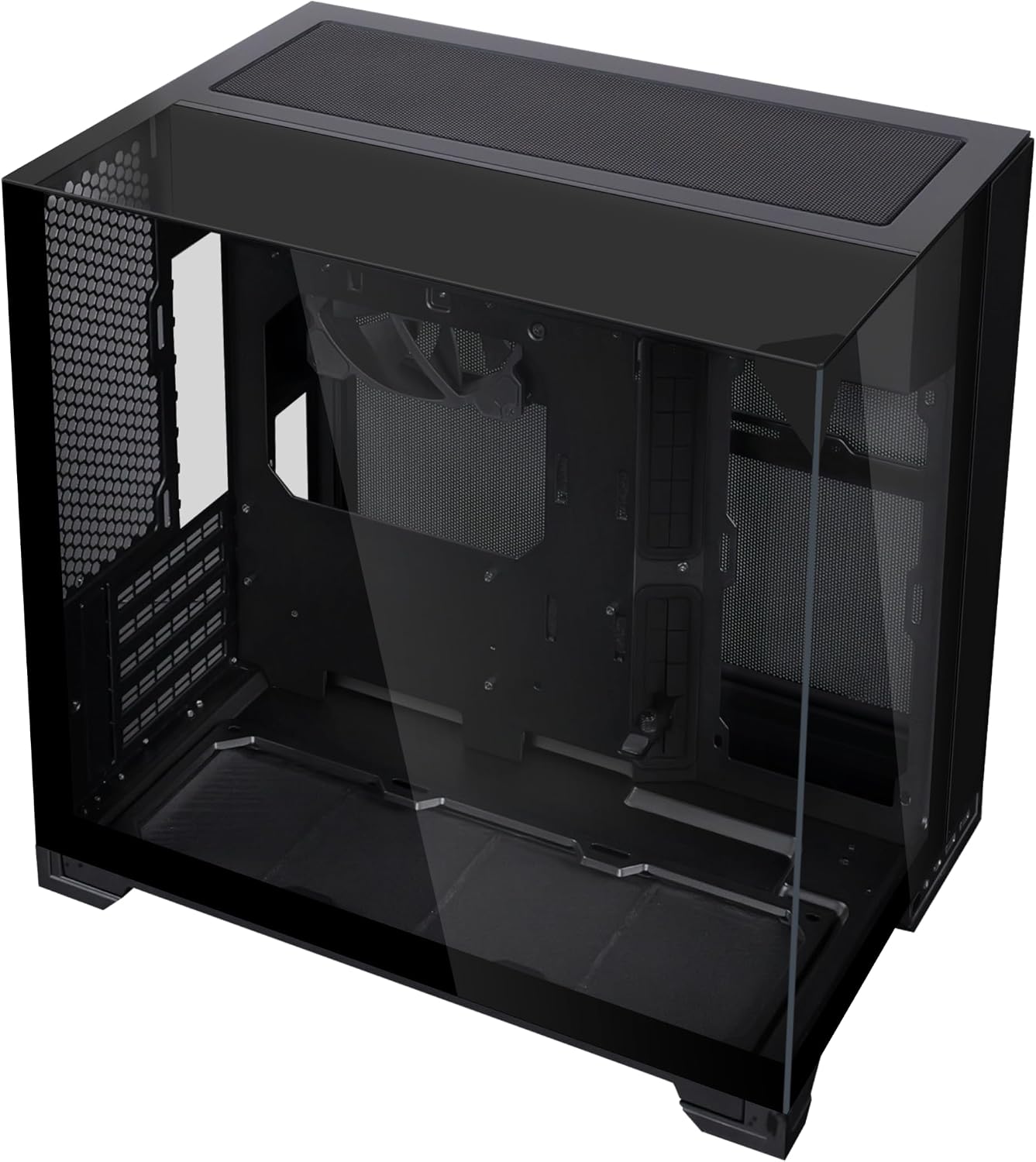 GABINETE PARA PC LIAN LI O11 VISION-M MATX NEGRO - 1