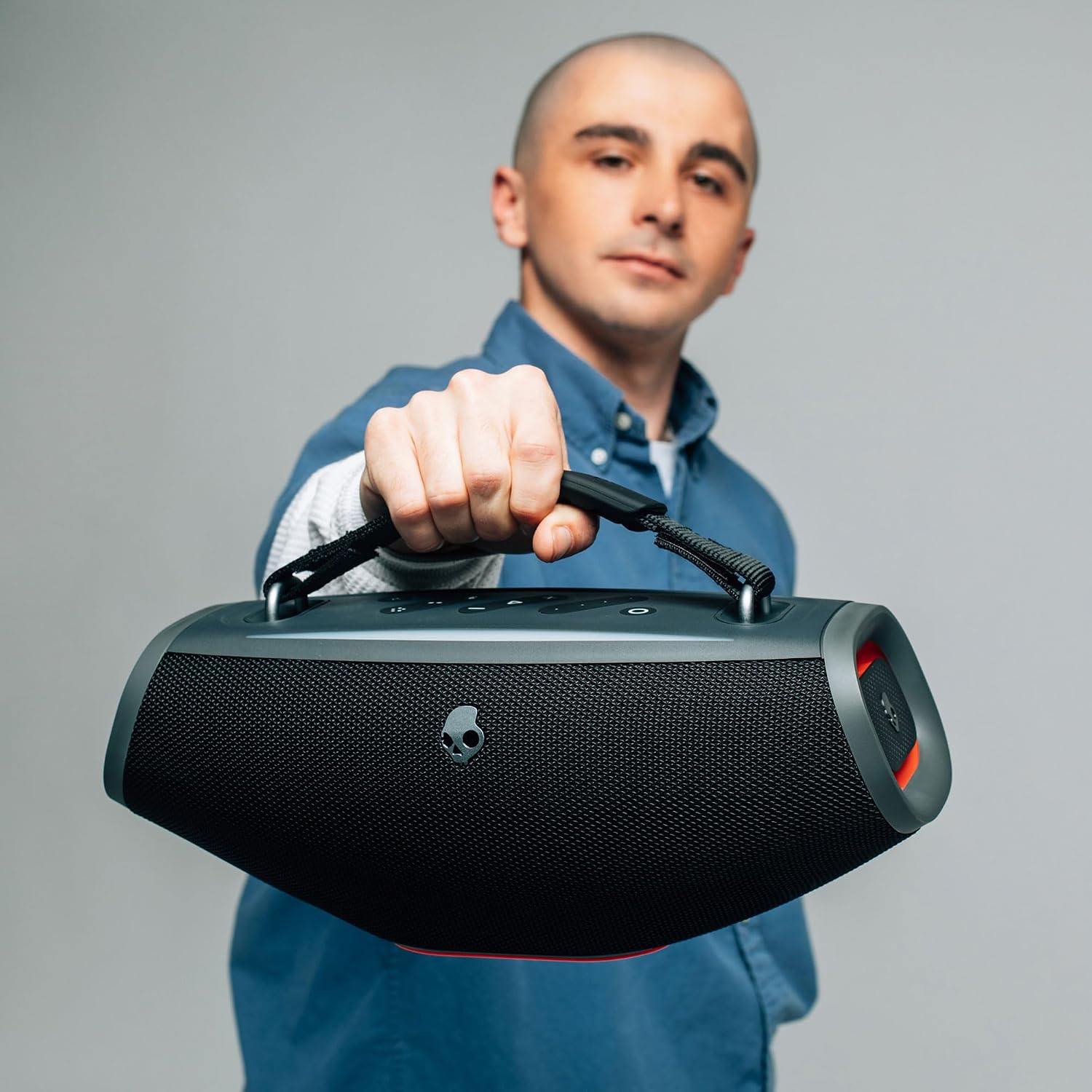PARLANTE PORTÁTIL BLUETOOTH SKULLCANDY BARREL MINI IPX7 12 HORAS BATERÍA - 2