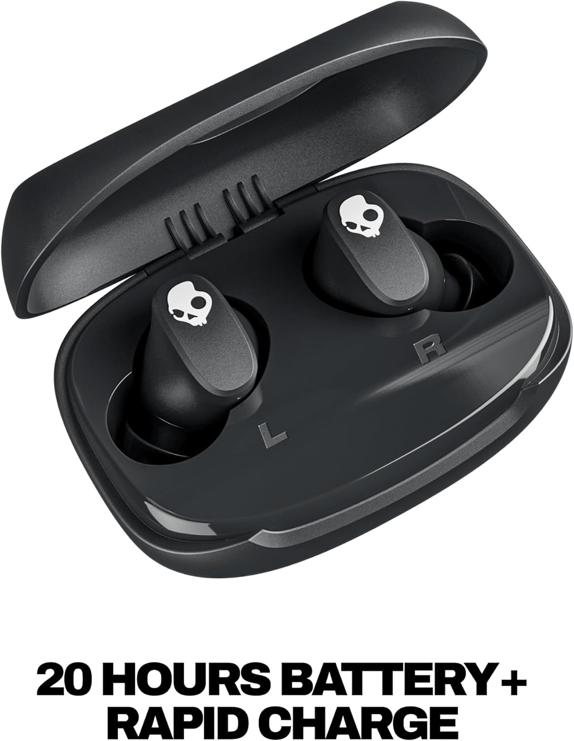 AUDÍFONOS TRUE WIRELESS SKULLCANDY SMOKIN’ BUDS 360 NEGRO - 2
