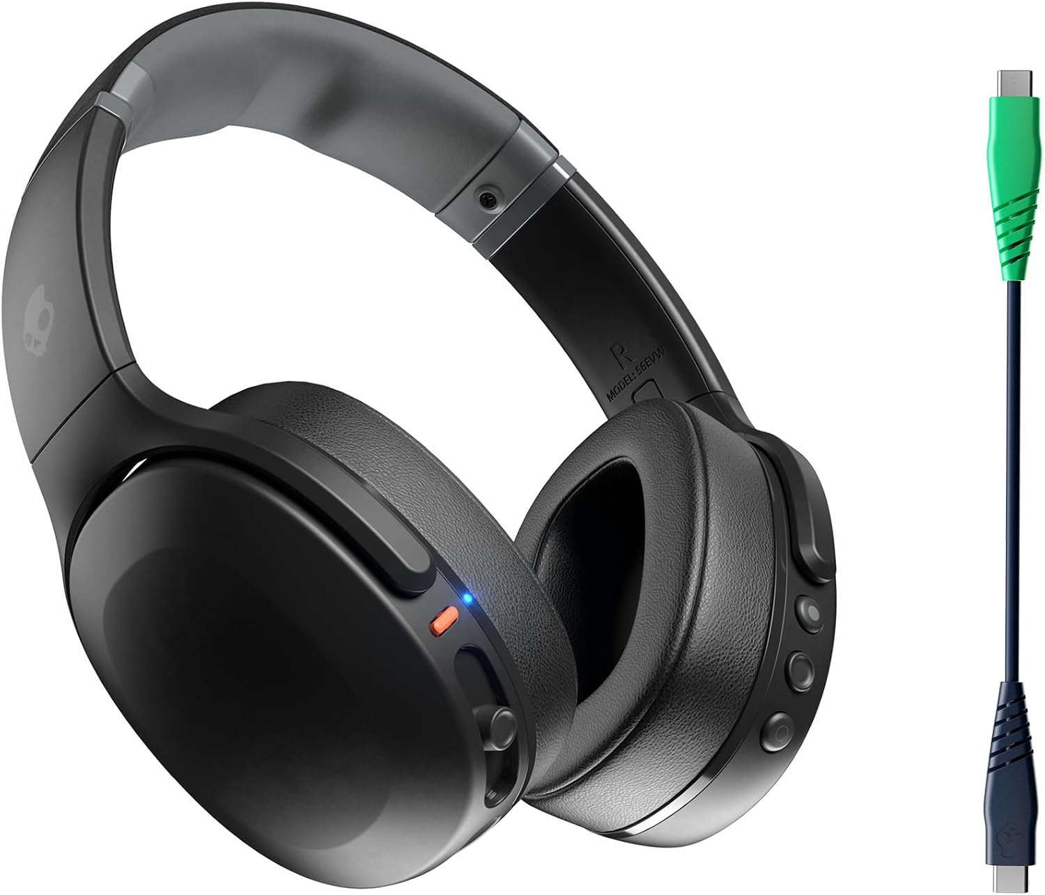 AUDÍFONOS SKULLCANDY CRUSHER EVO WIRELESS BLUETOOTH NEGRO