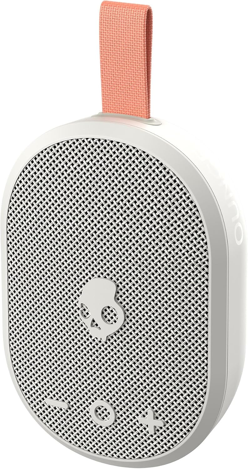 PARLANTE PORTÁTIL SKULLCANDY OUNCE+ BLUETOOTH INALÁMBRICO RESISTENTE AL AGUA IPX7 COLOR HUESO - 1