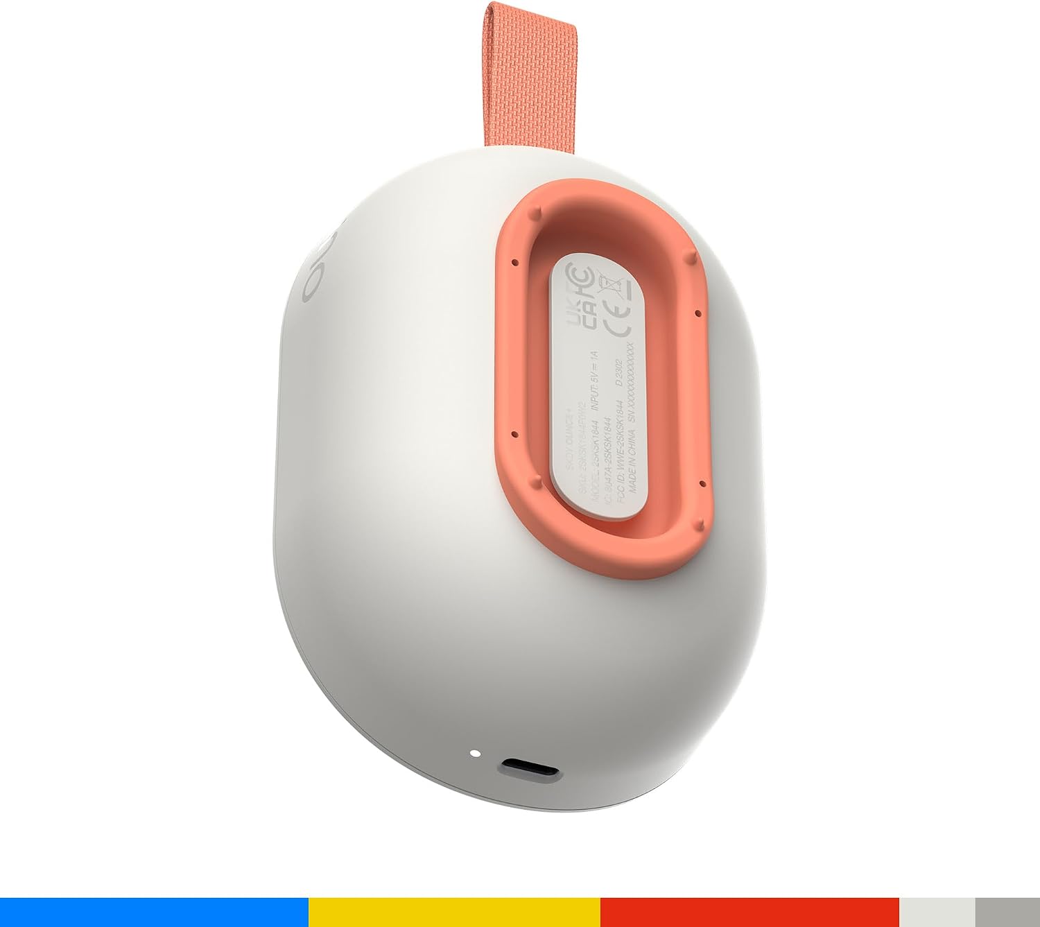 PARLANTE PORTÁTIL SKULLCANDY OUNCE+ BLUETOOTH INALÁMBRICO RESISTENTE AL AGUA IPX7 COLOR HUESO - 4