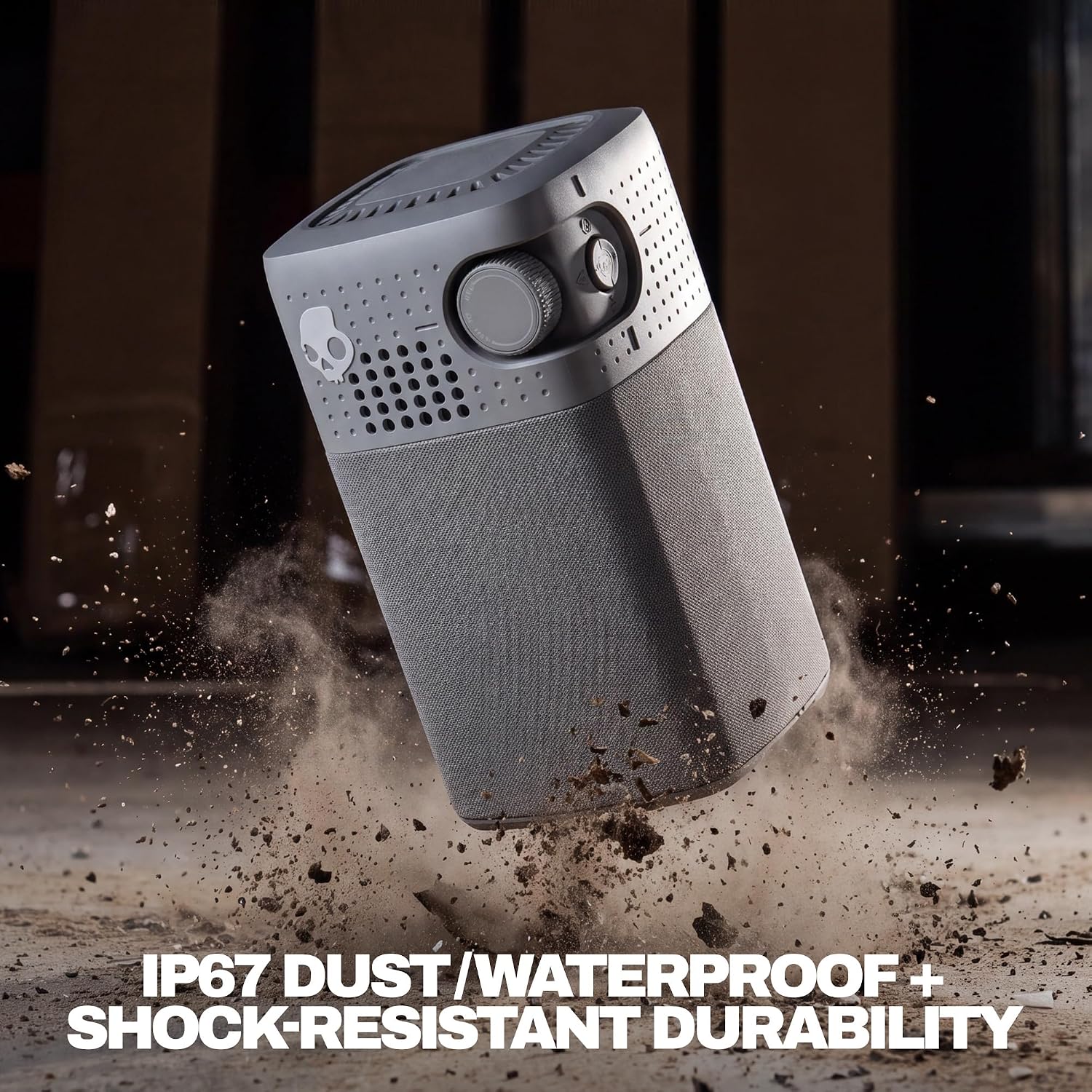 PARLANTE PORTÁTIL SKULLCANDY SESSION 900 BLUETOOTH 40W CEMENTO - 3
