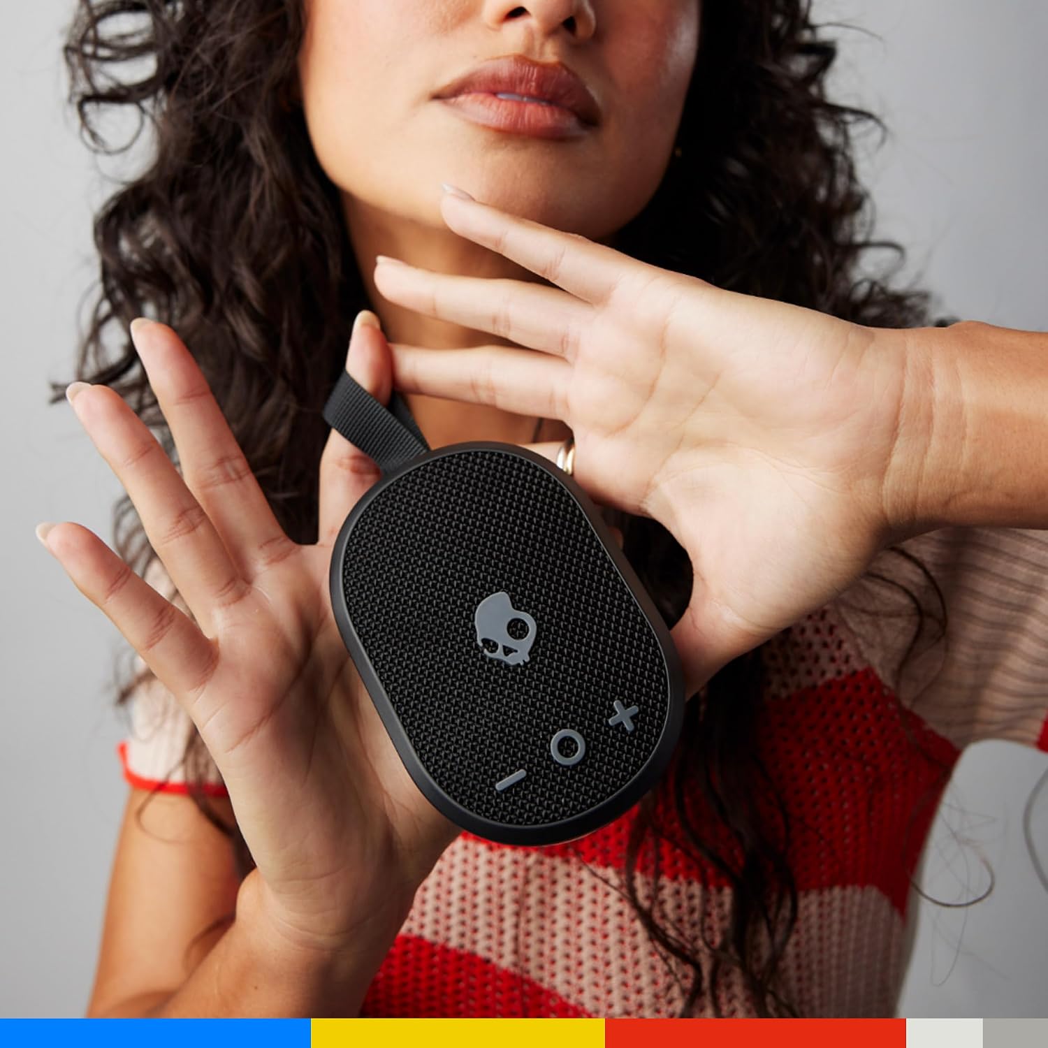 PARLANTE PORTÁTIL INALÁMBRICO SKULLCANDY OUNCE+ BLUETOOTH IPX7 NEGRO - 5
