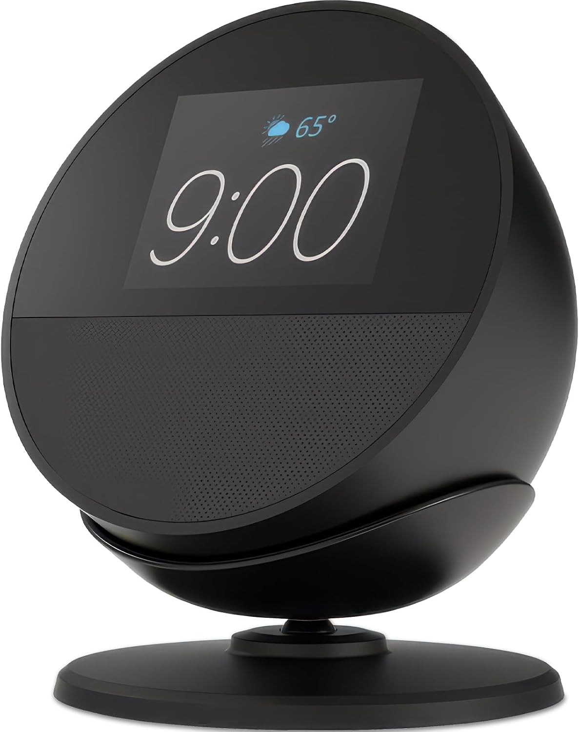 SOPORTE AJUSTABLE MAGNÉTICO PARA ESCRITORIO HEYMOONTONG PARA SPOT Y HOMEPOD MINI NEGRO - 1