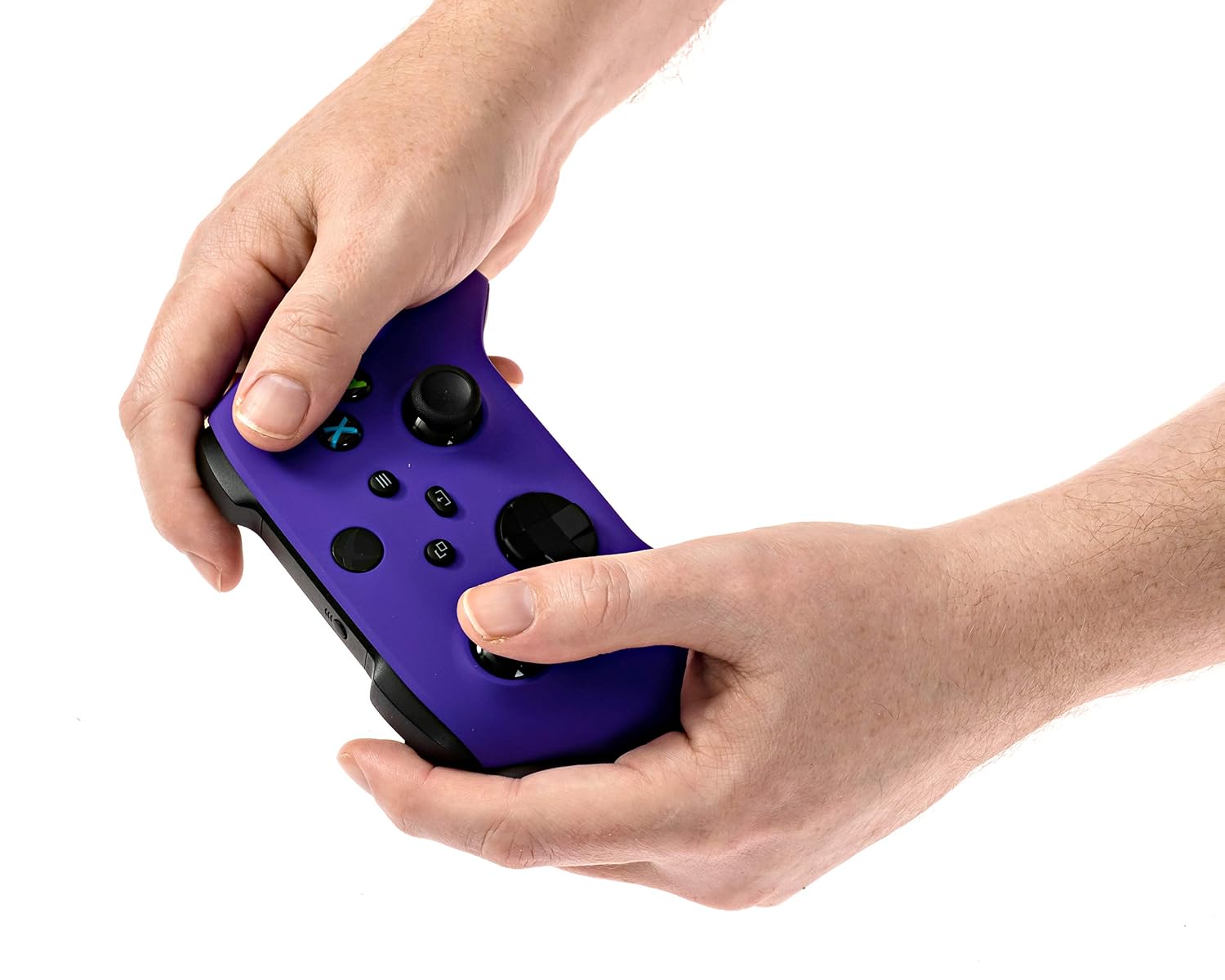 GAMEPAD XBOX ONE SERIES X S CRAZY CONTROLLERZ SOFT TOUCH PÚRPURA - 3