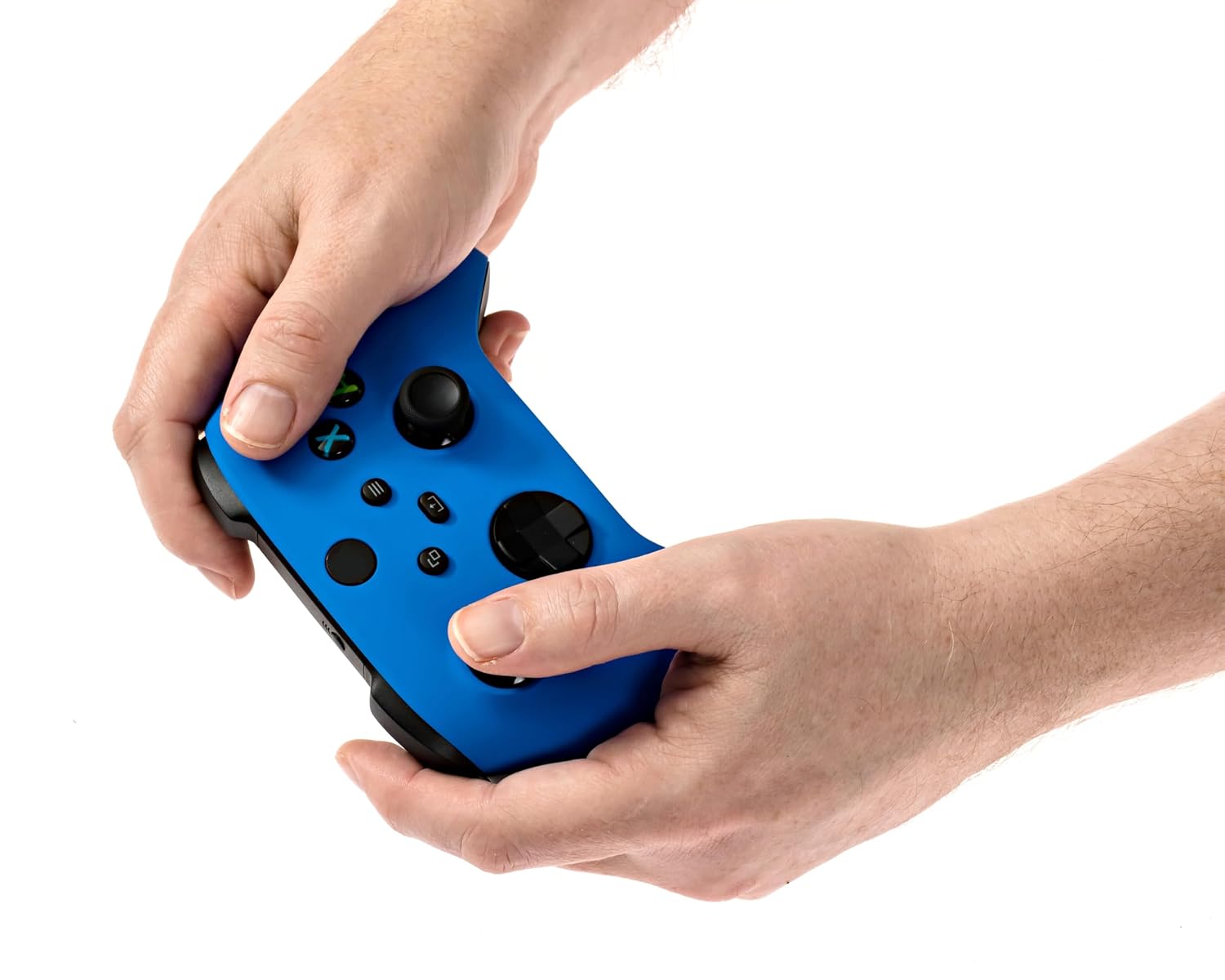 GAMEPAD XBOX ONE SERIES X S CRAZY CONTROLLERZ SOFT TOUCH AZUL - 4