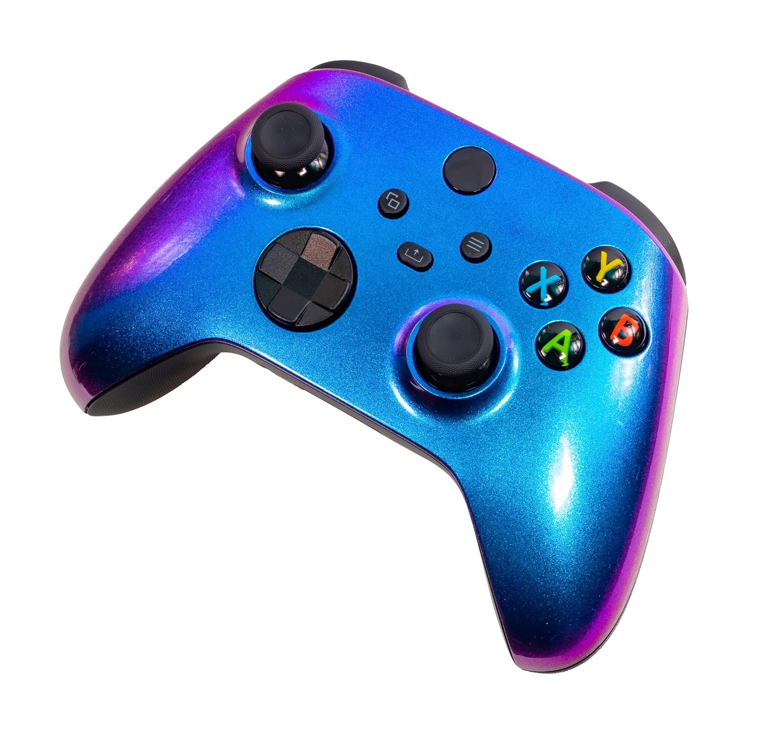 GAMEPAD XBOX ONE SERIES X S CRAZY CONTROLLERZ COLOR CAMBIANTE CAMALEÓN - 4