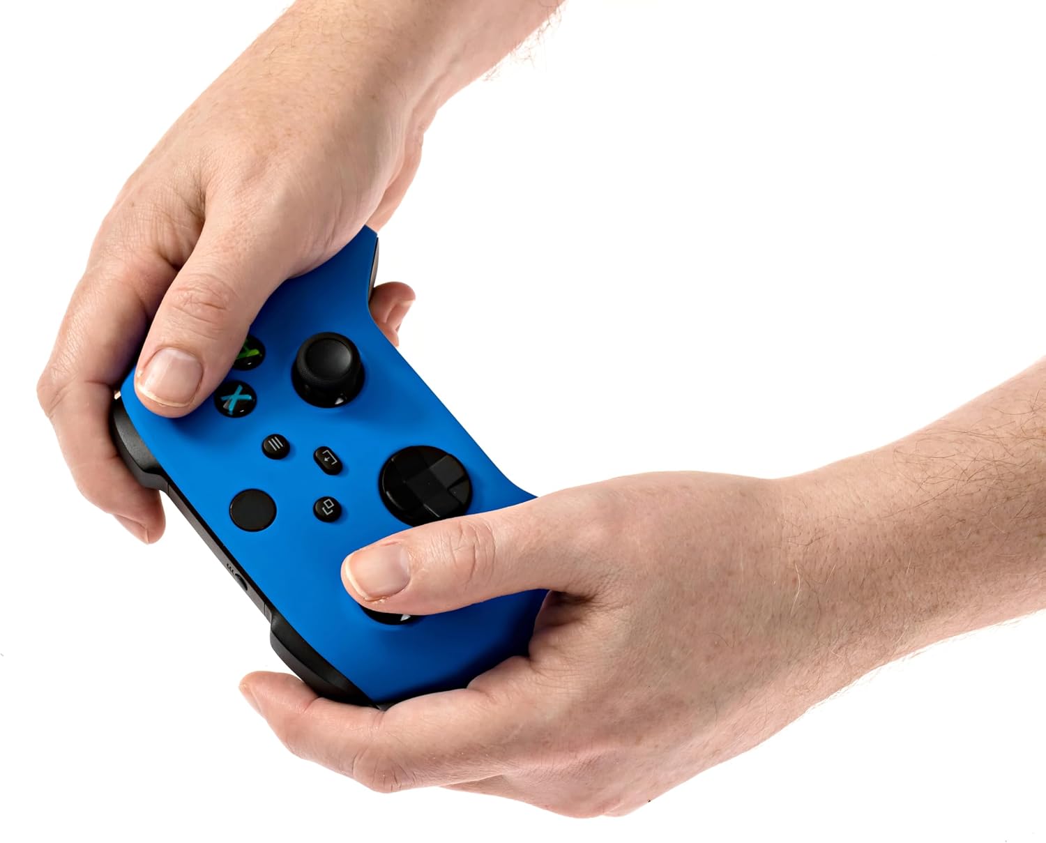 CONTROL XBOX SERIES X S CRAZY CONTROLLERZ SOFT TOUCH AZUL - 4