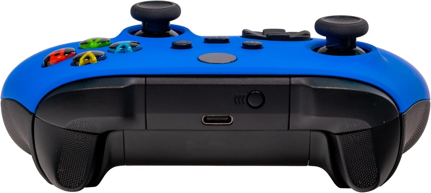 CONTROL XBOX SERIES X S CRAZY CONTROLLERZ SOFT TOUCH AZUL - 5