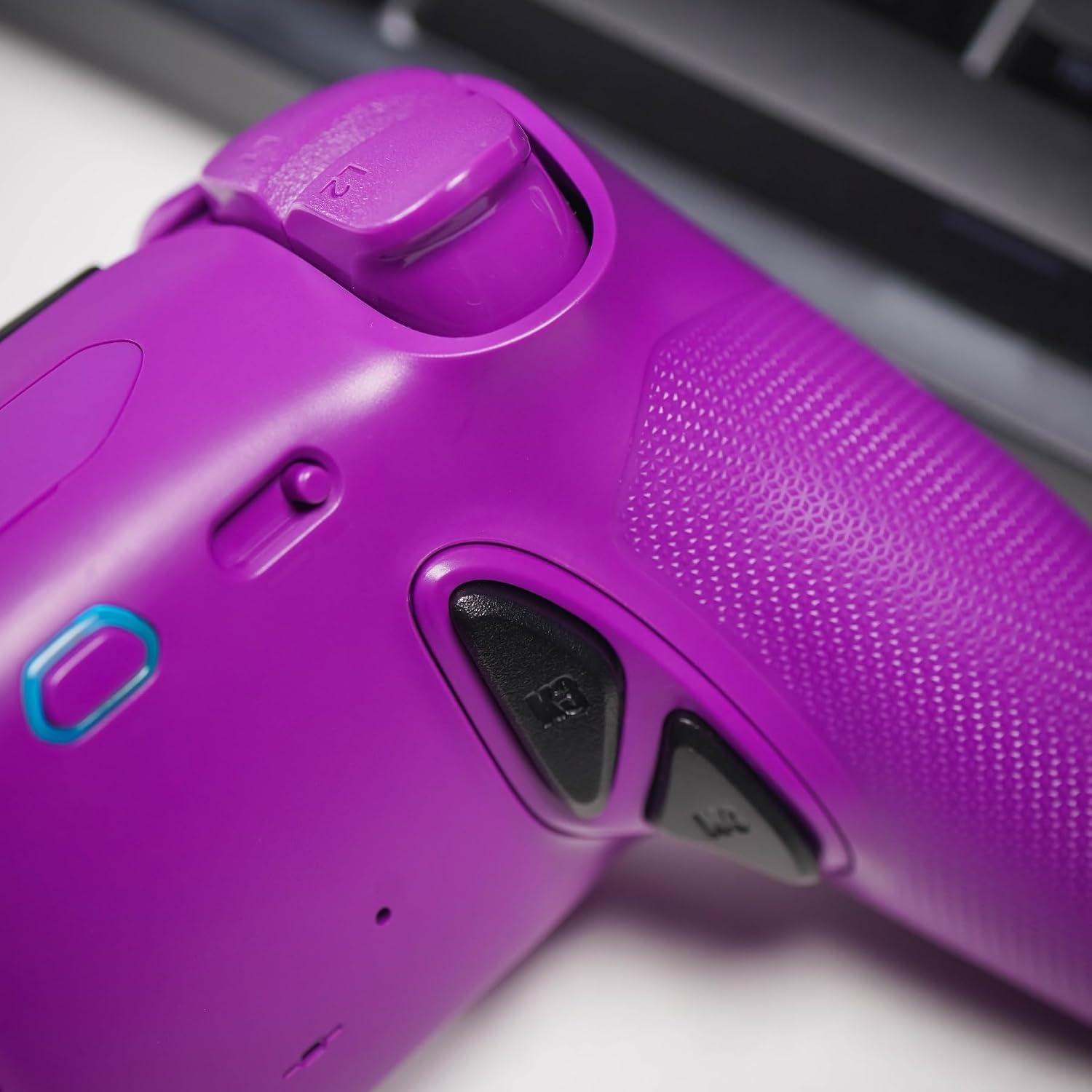 CONTROL INALÁMBRICO HEXGAMING PHANTOM COMPATIBLE CON PS5 COLOR PÚRPURA CREPÚSCULO - 3