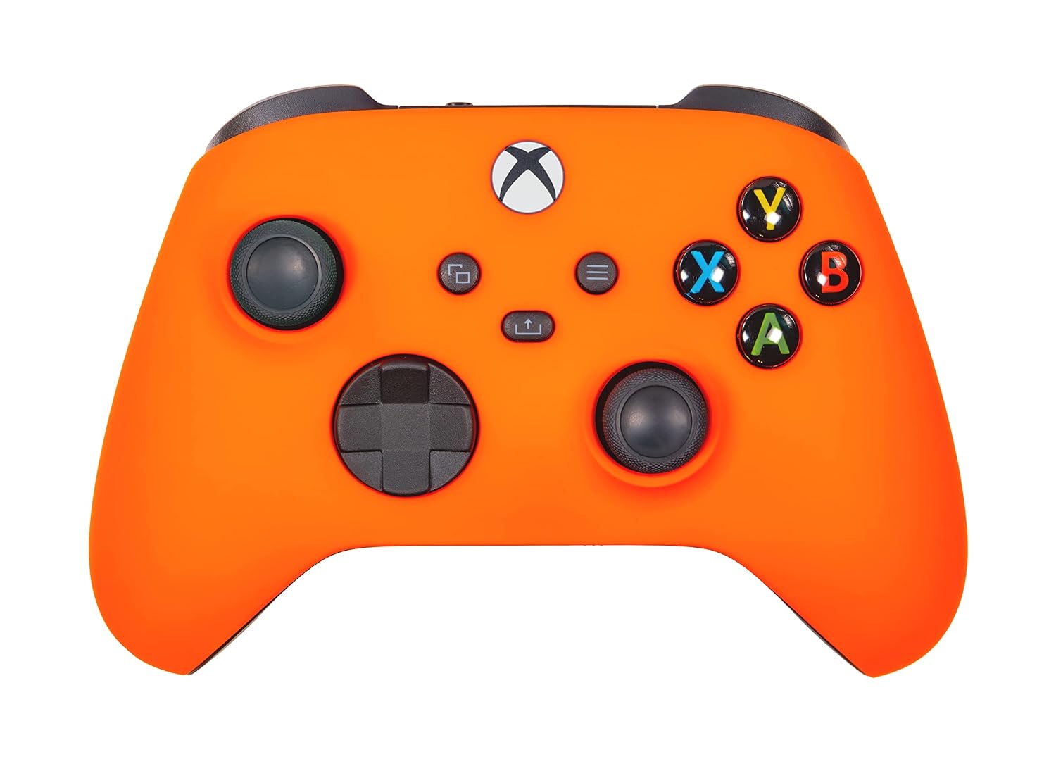 GAMEPAD XBOX ONE SERIES X S CRAZY CONTROLLERZ SOFT TOUCH NARANJA NEÓN - 1