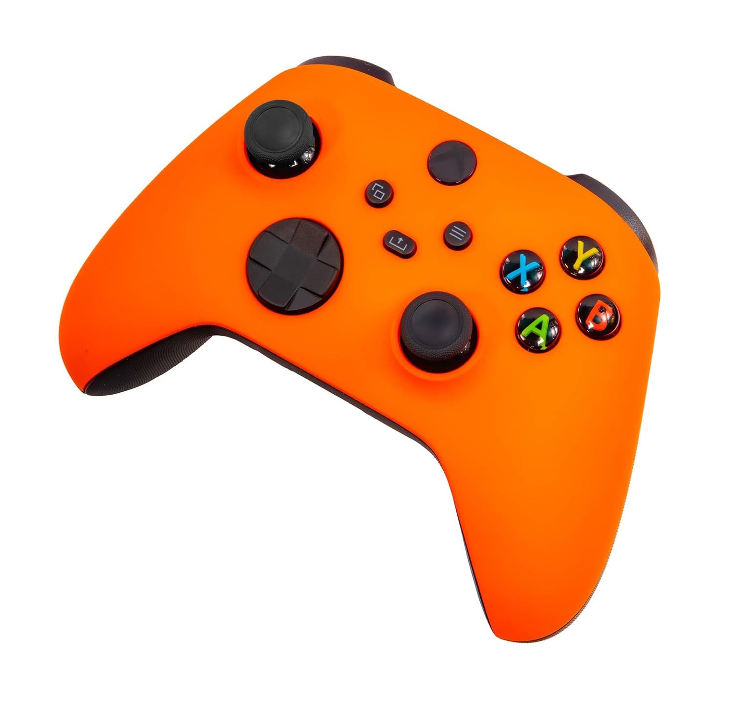 GAMEPAD XBOX ONE SERIES X S CRAZY CONTROLLERZ SOFT TOUCH NARANJA NEÓN - 4