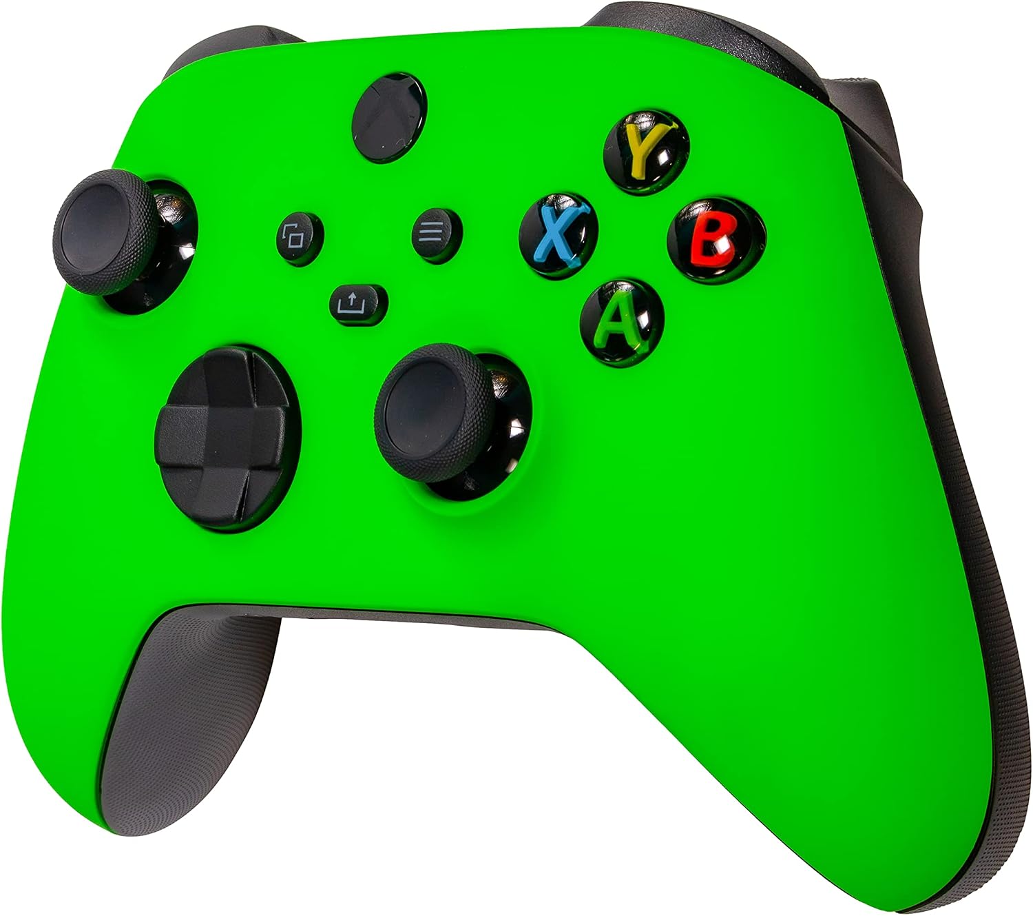 GAMEPAD XBOX ONE SERIES X S CRAZY CONTROLLERZ SOFT TOUCH VERDE NEÓN - 2