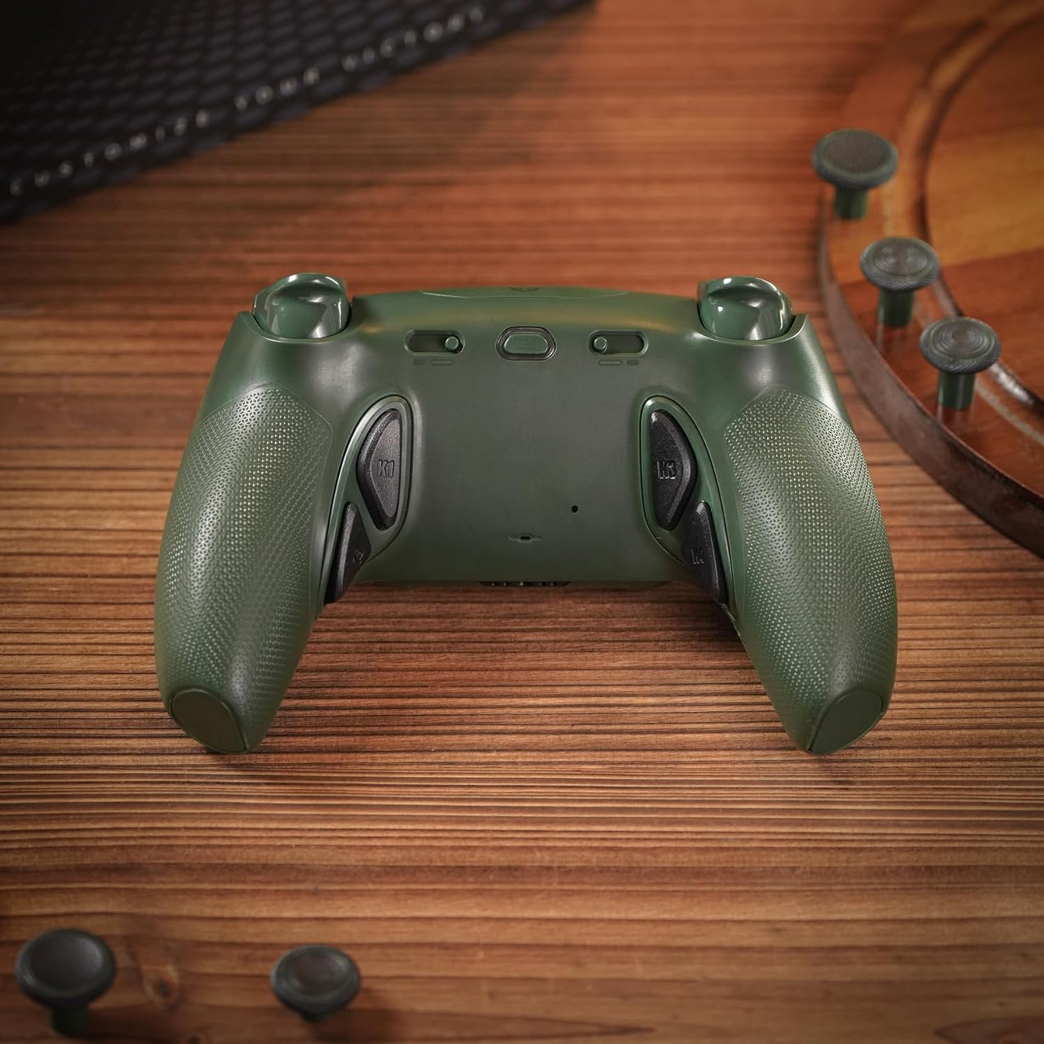 CONTROL INALÁMBRICO HEXGAMING PHANTOM PARA PS5 COLOR ESMERALDA - 3