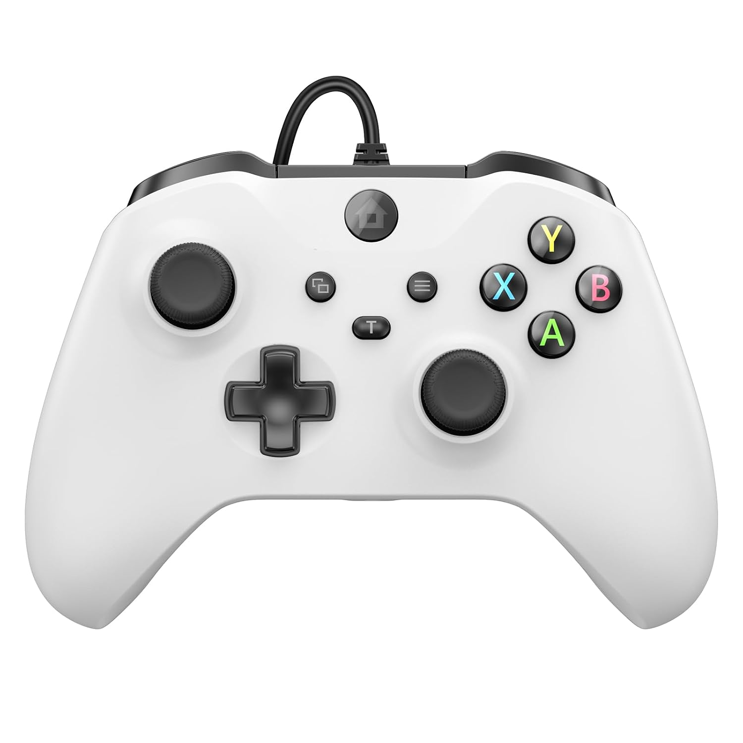 CONTROL CON CABLE KAMYLORUS PARA X-BOX/PC BLANCO 7.2FT - 1